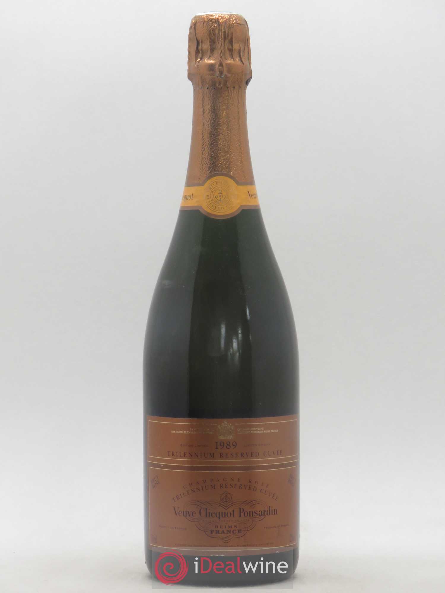 Vintage Rosé Veuve Clicquot 1989 - Lot de 1 bouteille - 0