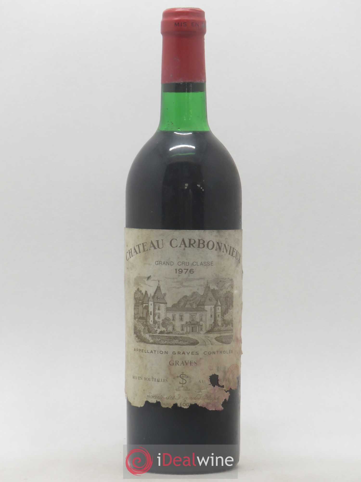 Château Carbonnieux Cru Classé de Graves 1976 - Lot de 1 bouteille - 0