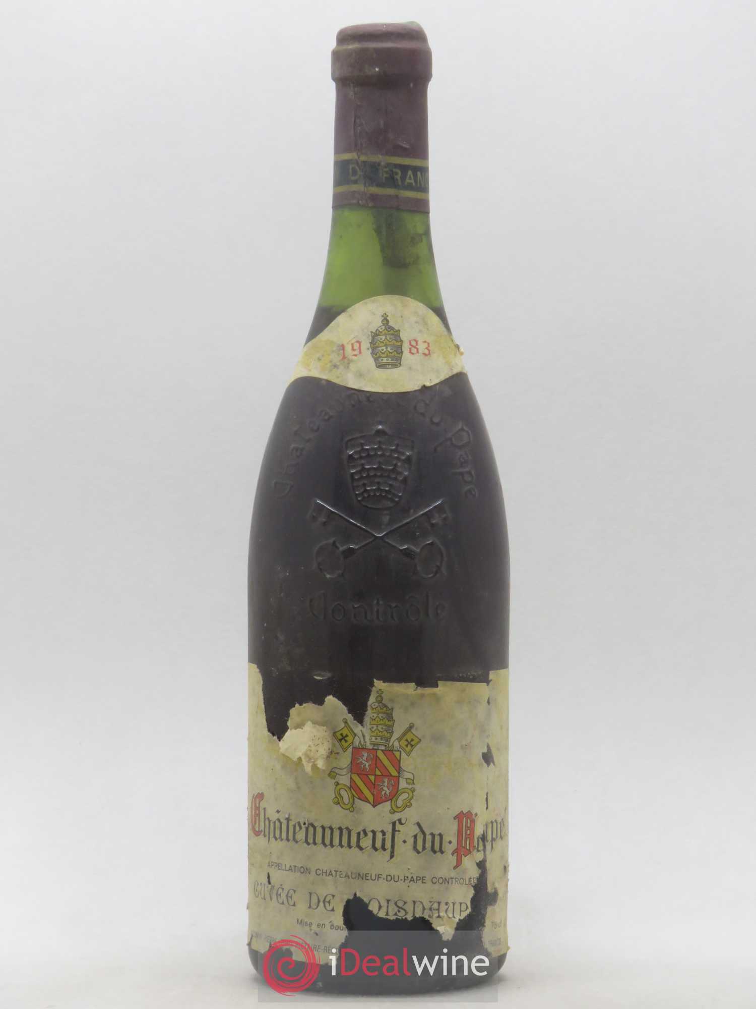 Châteauneuf-du-Pape Bois Dauphin 1983 - Posten von 1 Flasche - 0