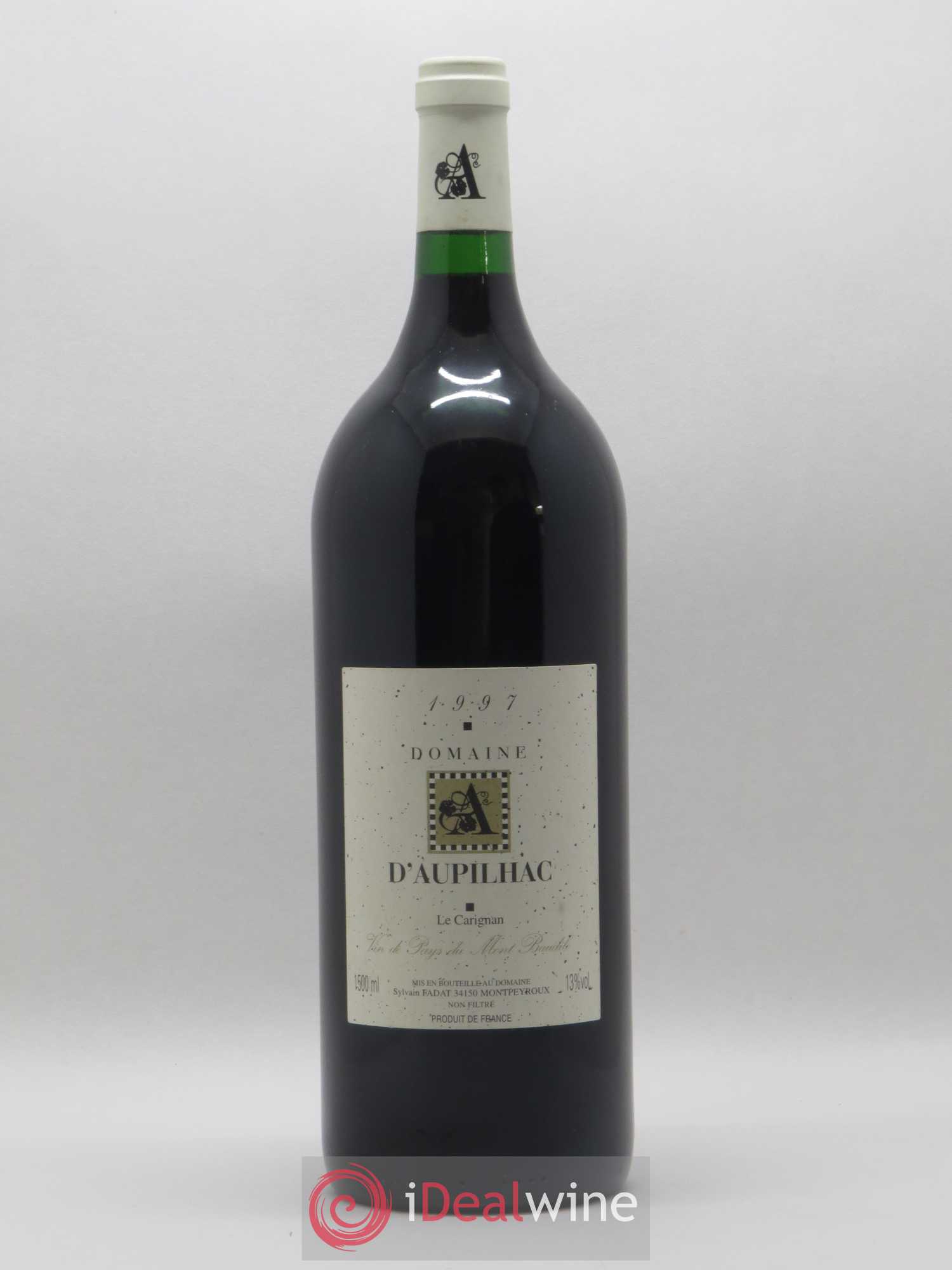 Languedoc Vin de pays du Mont Baudile Le Carignan Domaine d'Auphilhac 1997 - Posten von 1 Magnum - 0