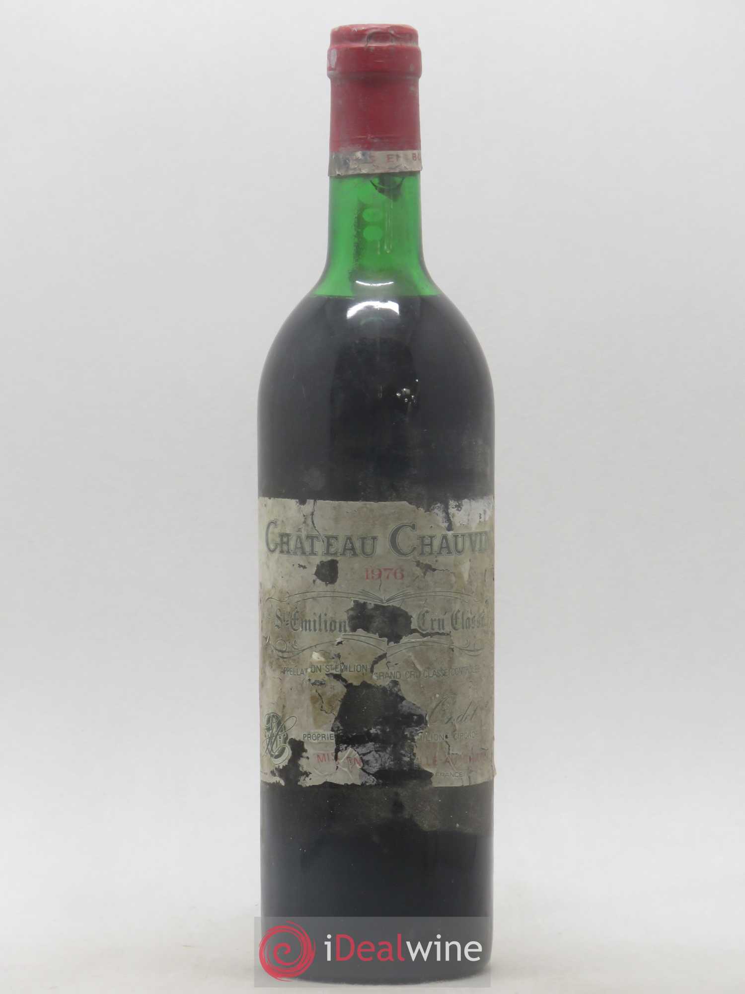 Château Chauvin Grand Cru Classé 1976 - Lot de 1 bouteille - 0