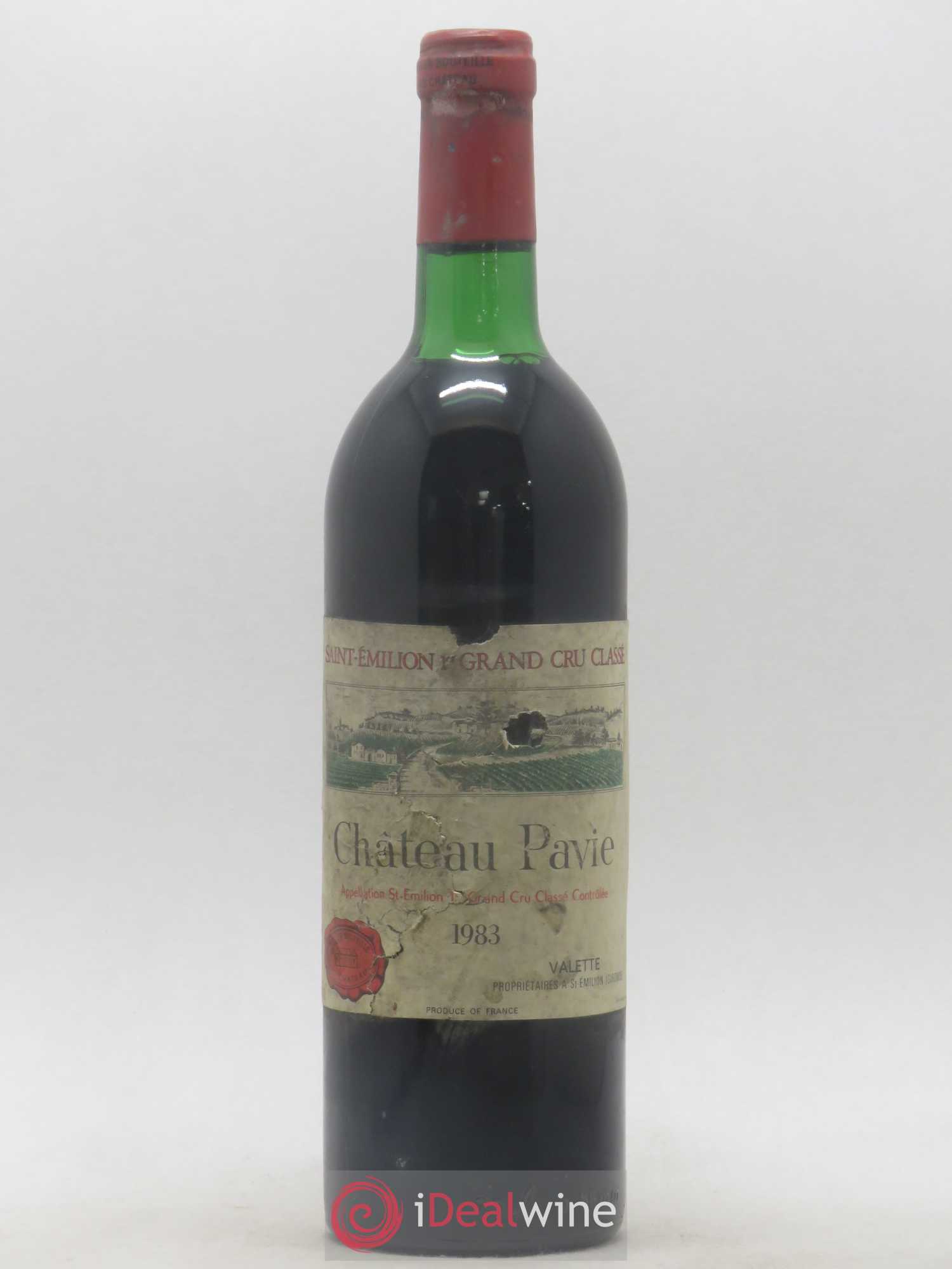 Château Pavie 1er Grand Cru Classé A 1983 - Lot de 1 bouteille - 0