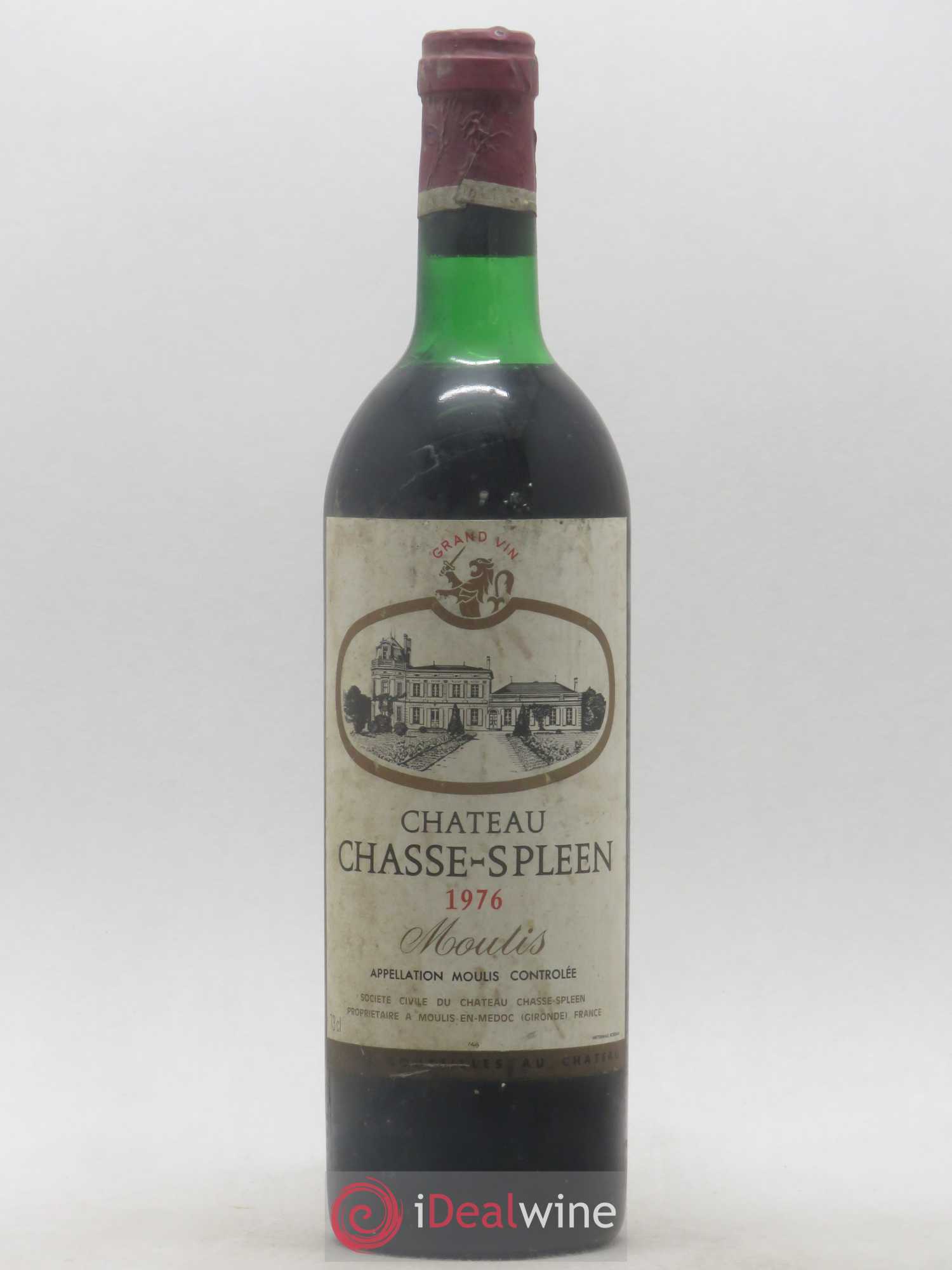 Château Chasse Spleen (sans prix de réserve) 1976 - Lot de 1 bouteille - 0