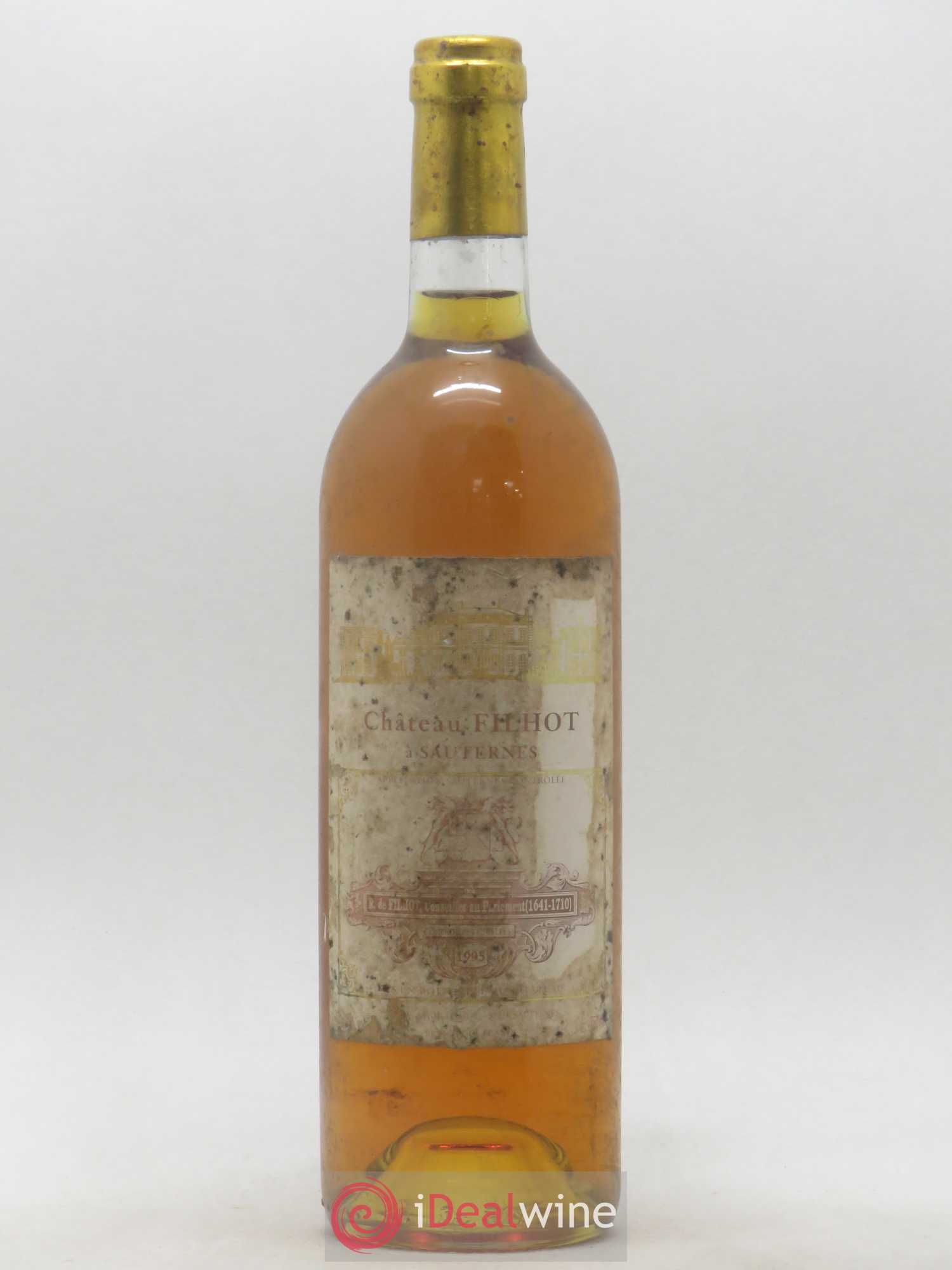 Château Filhot 2ème Grand Cru Classé 1995 - Lotto di 1 bottiglia - 0