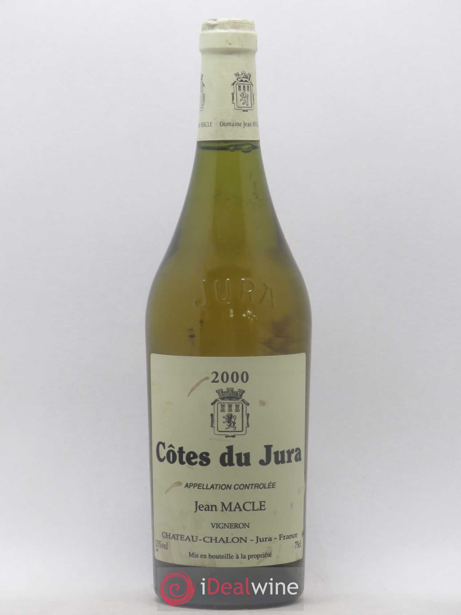 Côtes du Jura Jean Macle 2000 - Lot de 1 bouteille - 0