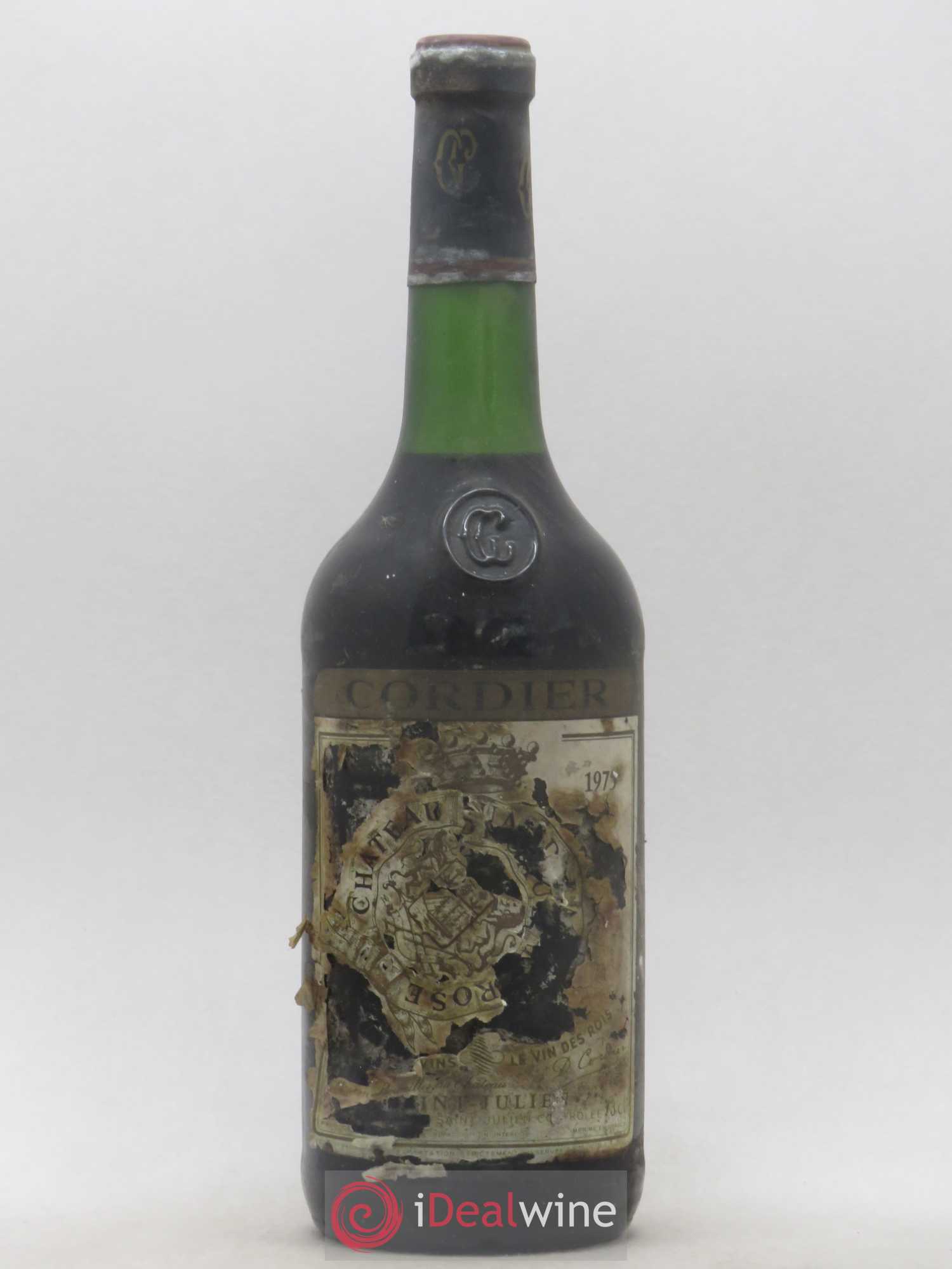 Château Gruaud Larose 2ème Grand Cru Classé 1975 - Lot de 1 bouteille - 0