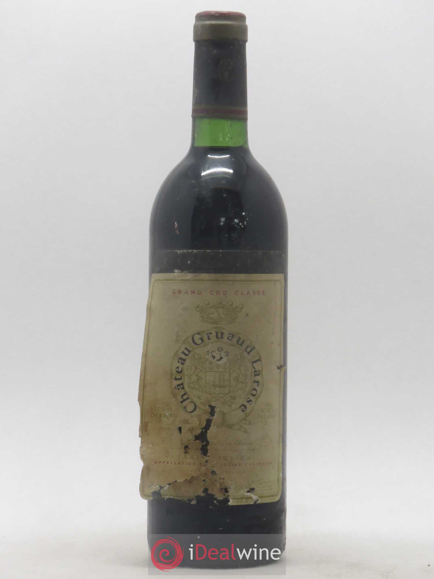 Château Gruaud Larose 2ème Grand Cru Classé 1982 - Lot de 1 bouteille - 0