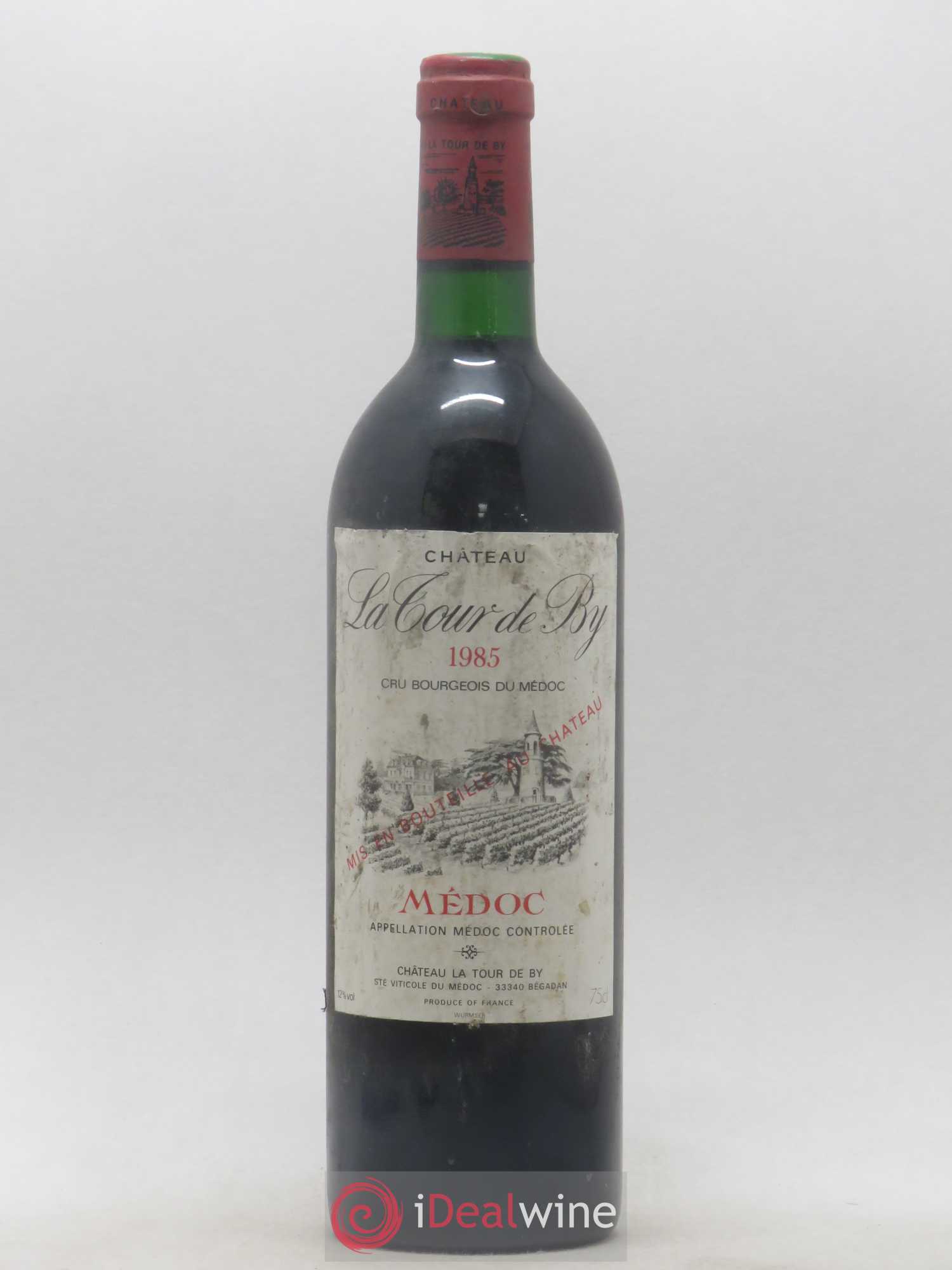 Château La Tour de By Cru Bourgeois 1985 - Lot de 1 bouteille - 0