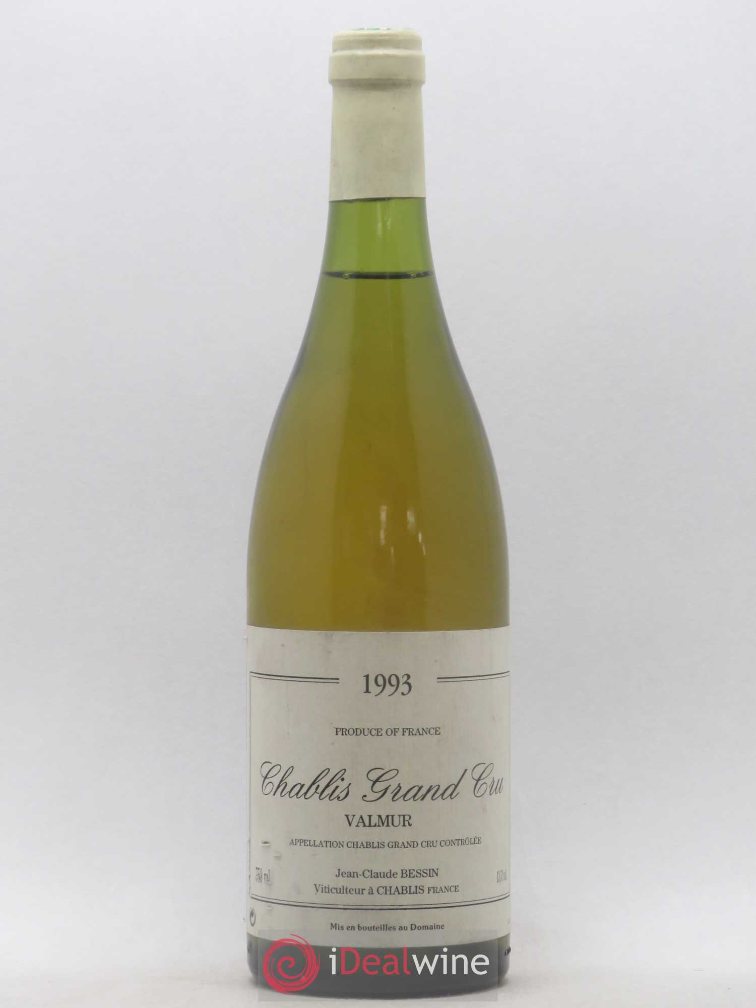 Chablis Grand Cru Valmur Bessin 1993 - Posten von 1 Flasche - 0
