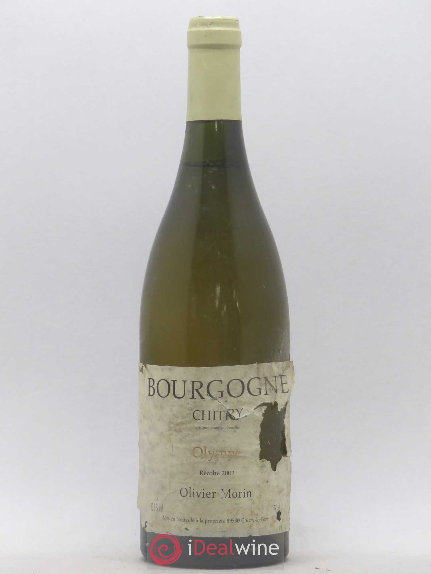Bourgogne Chitry Olympe Morin 2002 - Posten von 1 Flasche - 0