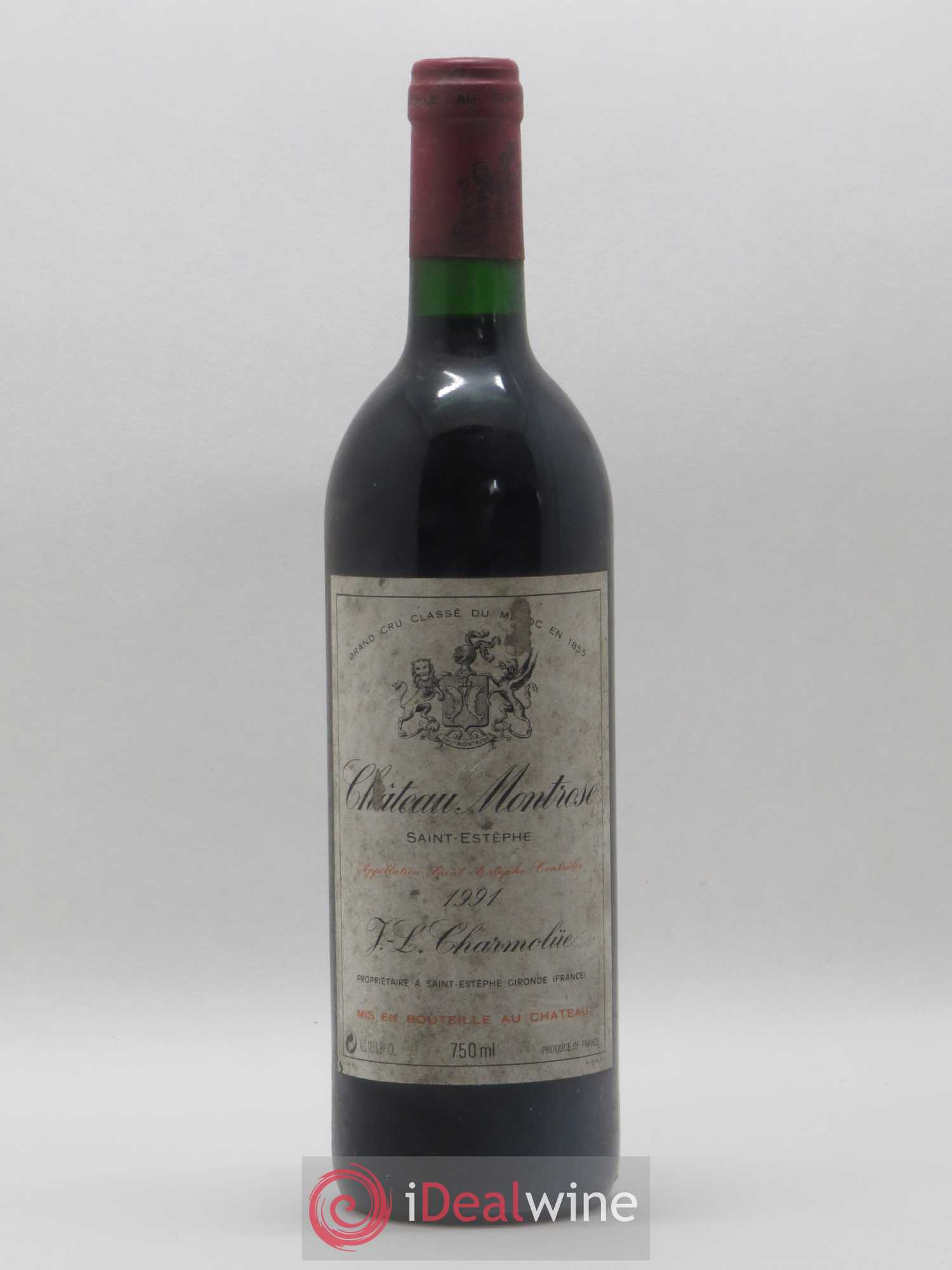 Château Montrose 2ème Grand Cru Classé 1991 - Lot de 1 bouteille - 0