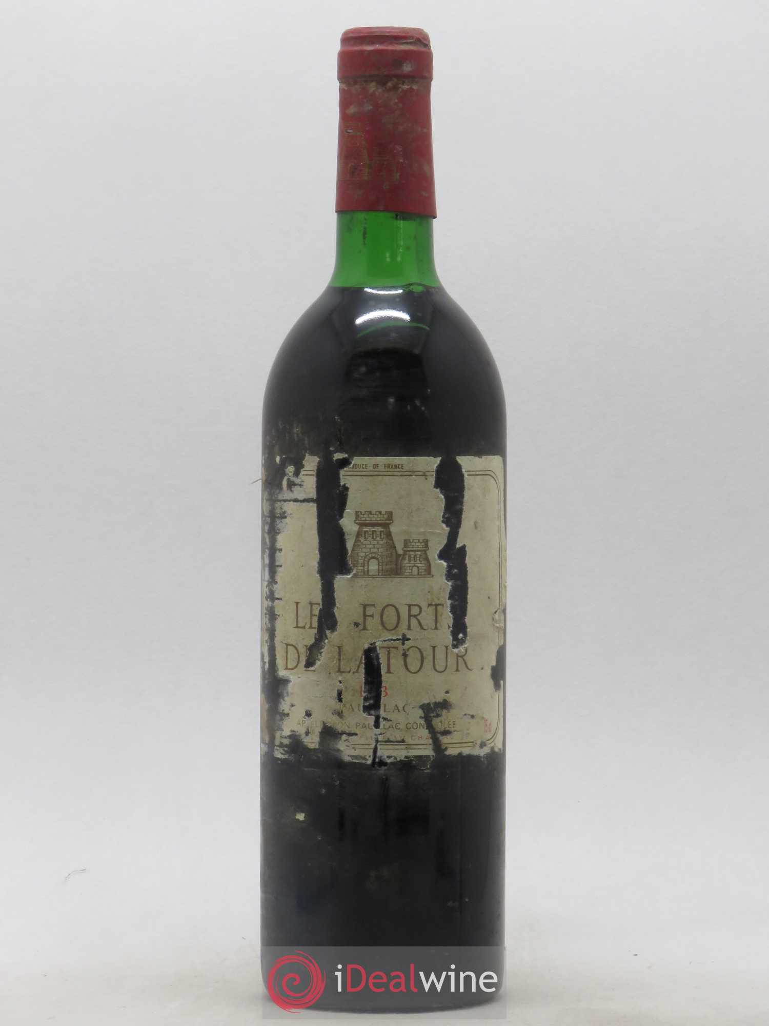 Les Forts de Latour Second Vin (sans prix de réserve) 1983 - Lot de 1 bouteille - 0