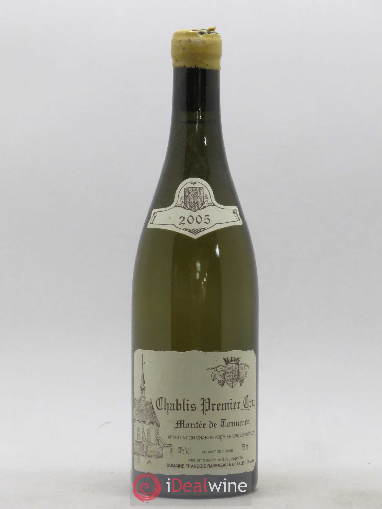 Chablis 1er Cru Montée de Tonnerre Raveneau (Domaine) 2005 - Lot de 1 bouteille - 0