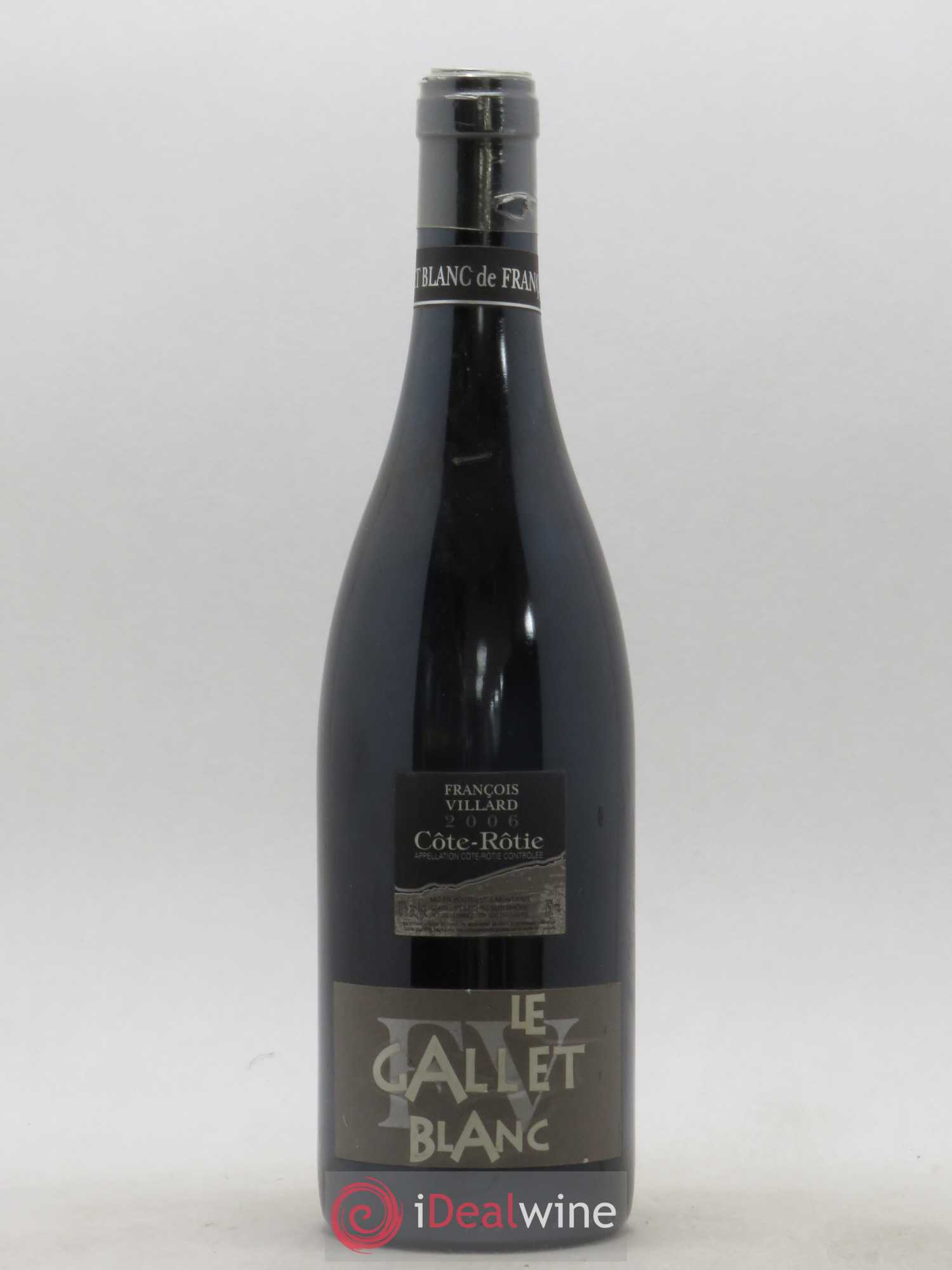 Côte-Rôtie Le Gallet Blanc François Villard 2006 - Lot de 1 bouteille - 0