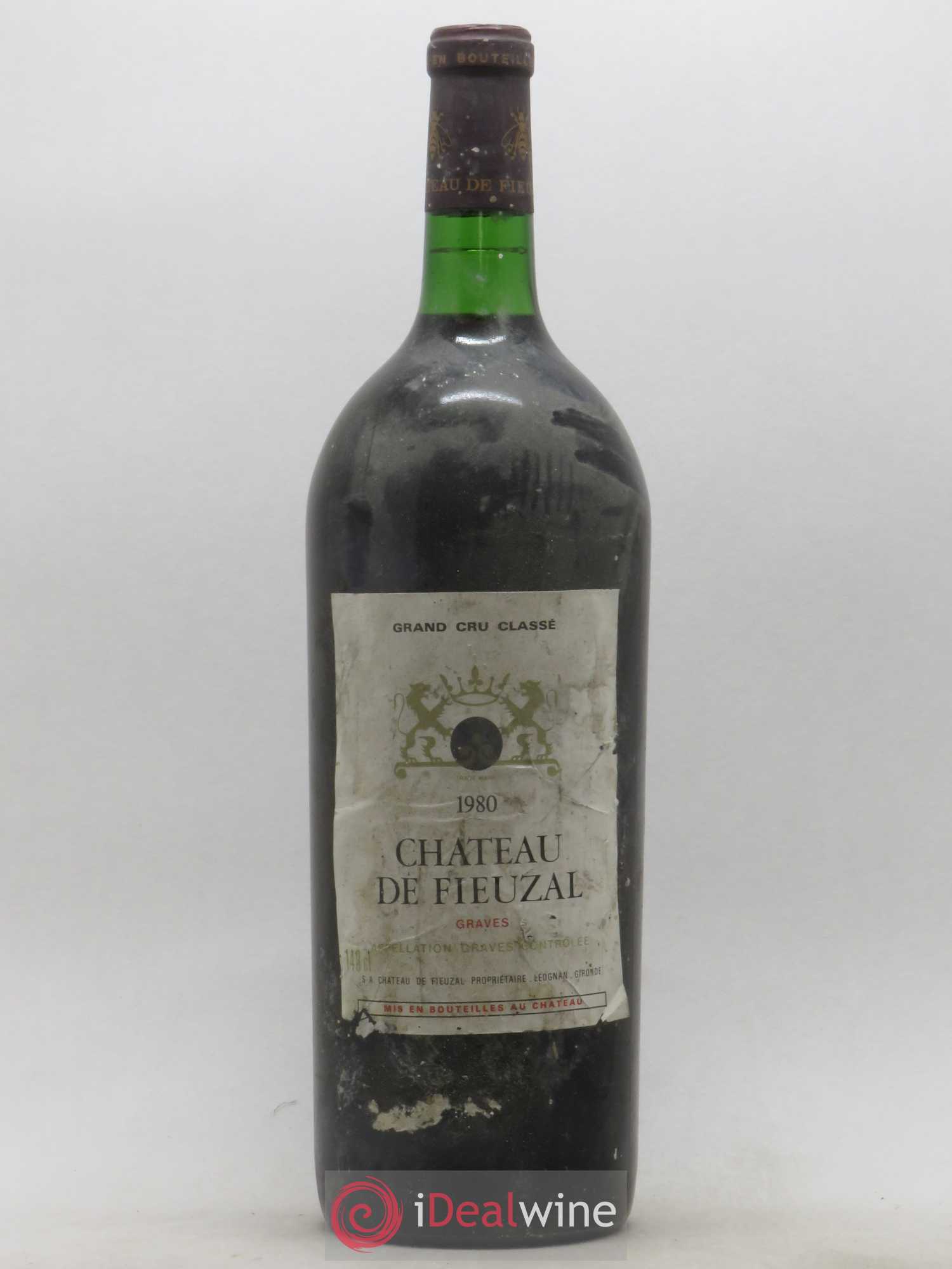 Château de Fieuzal Cru Classé de Graves 1980 - Lot de 1 magnum - 0