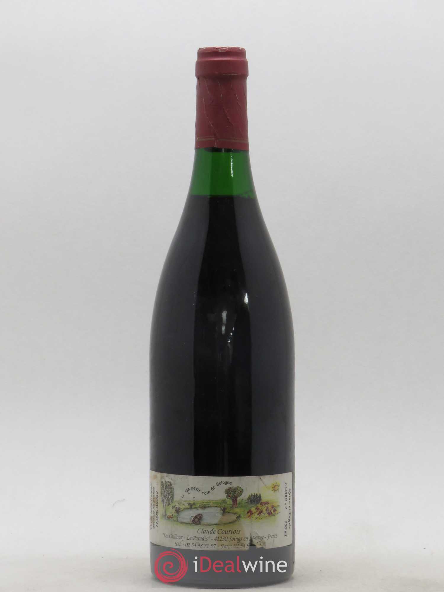Vin de France Cuvée Nacarat Les Cailloux du Paradis Claude Courtois 2001 - Lot of 1 bottle - 1
