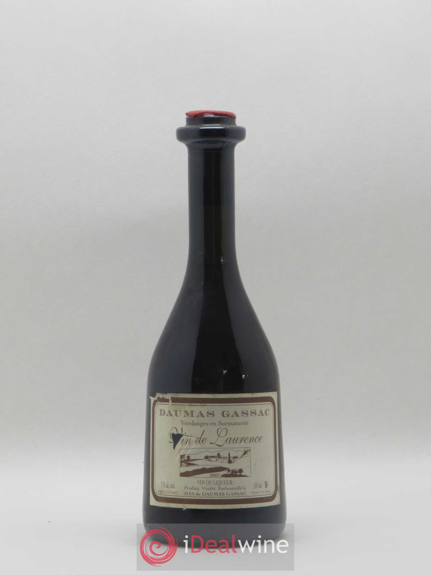 Alcools divers Vin de Liqueur Vin de Laurence Daumas Gassac - Lot de 1 bouteille - 0
