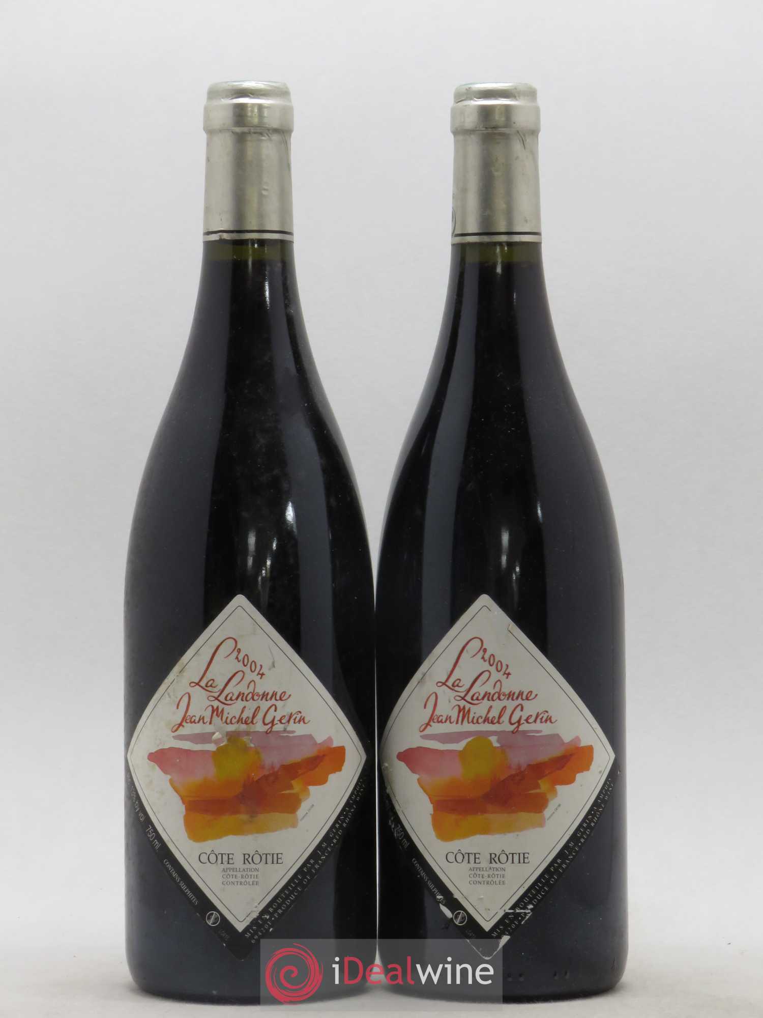 Côte-Rôtie La Landonne Jean-Michel Gerin 2004 - Lot de 2 bouteilles - 0