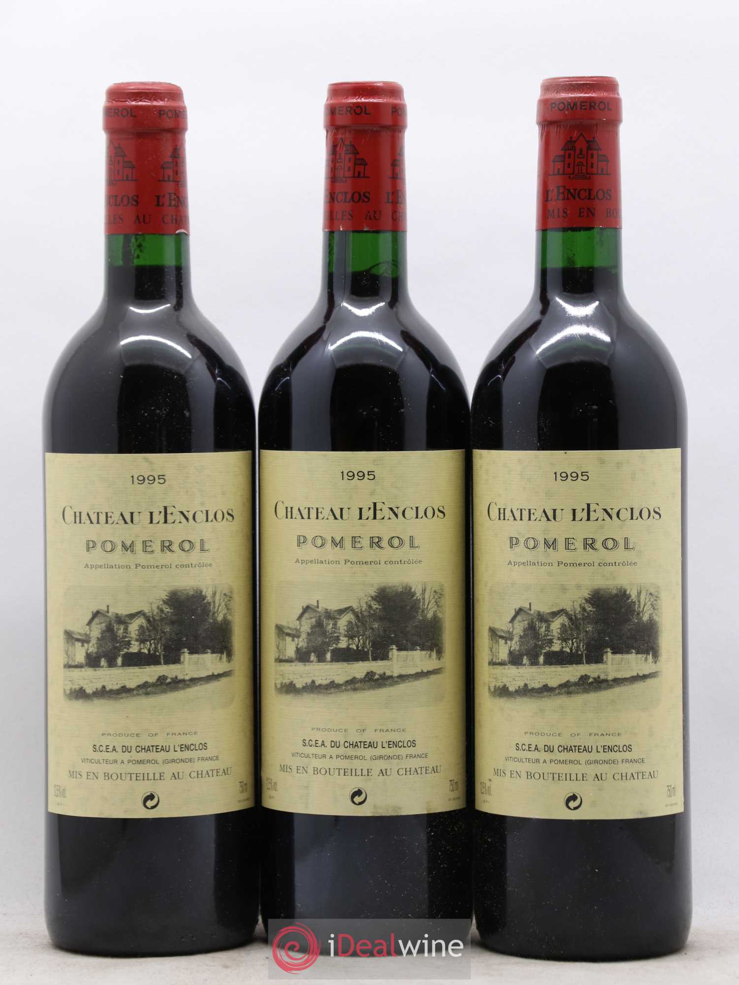 Château l' Enclos 1995 - Lot de 12 bouteilles - 2