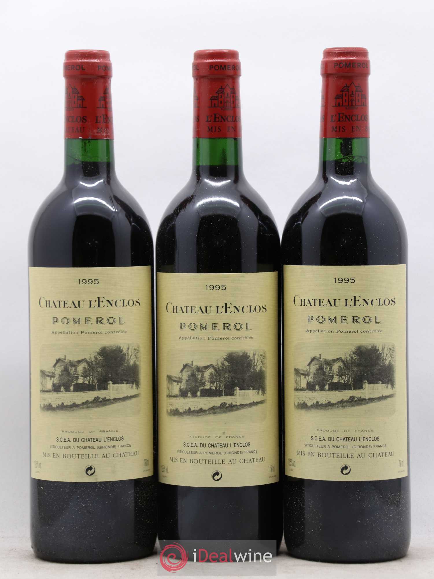 Château l' Enclos 1995 - Lot de 12 bouteilles - 3