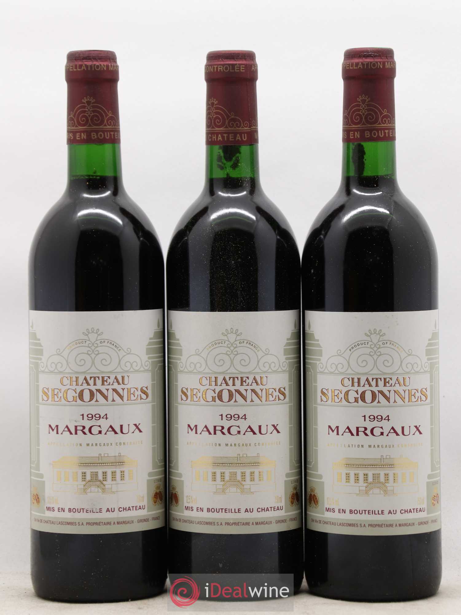 Château Segonnes 1994 - Lot de 12 bouteilles - 3