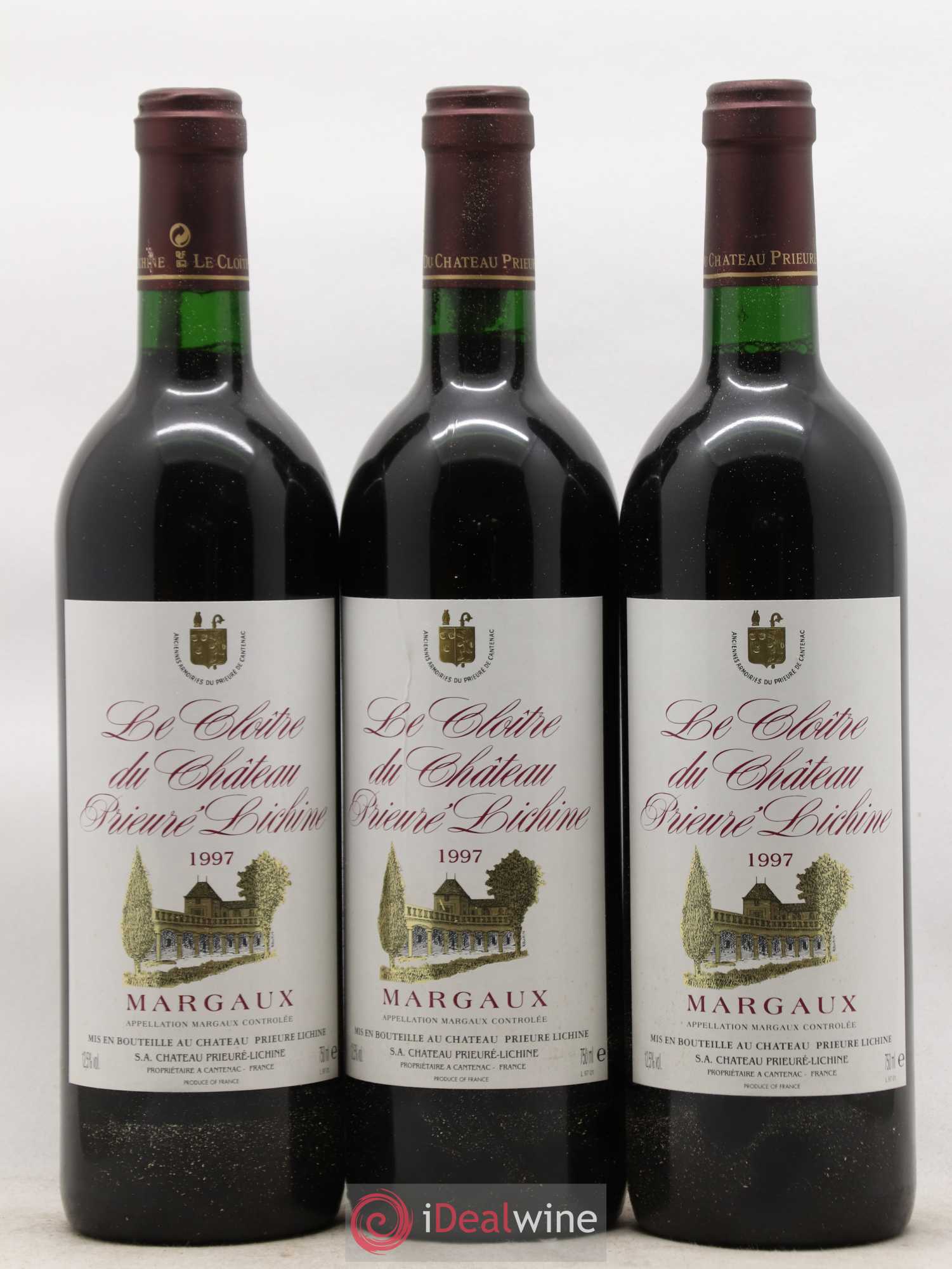 Cloître de Prieuré Lichine 1997 - Lot de 6 bouteilles - 2