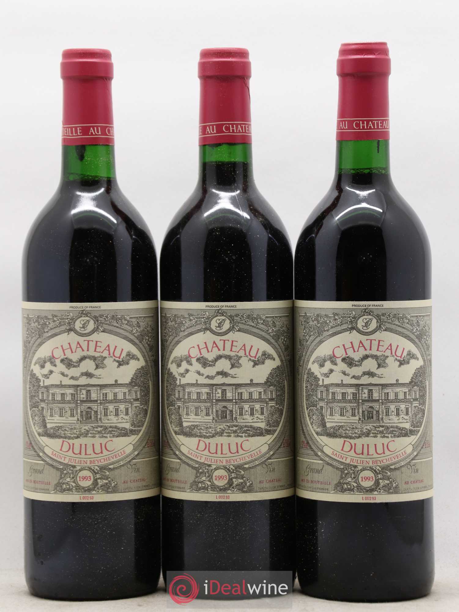 Duluc de Branaire Second Vin (sans prix de réserve) 1993 - Lot de 12 bouteilles - 4