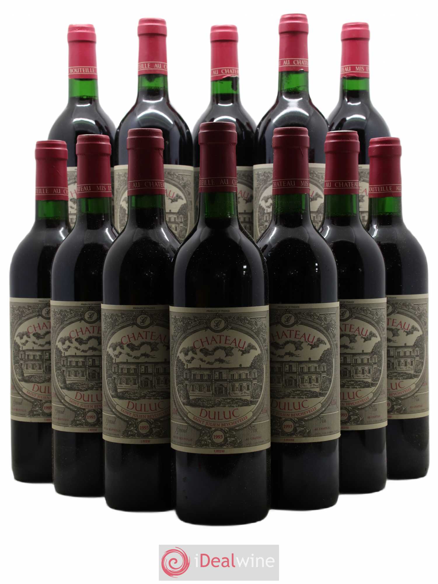 Duluc de Branaire Second Vin (sans prix de réserve) 1993 - Lot de 12 bouteilles - 0