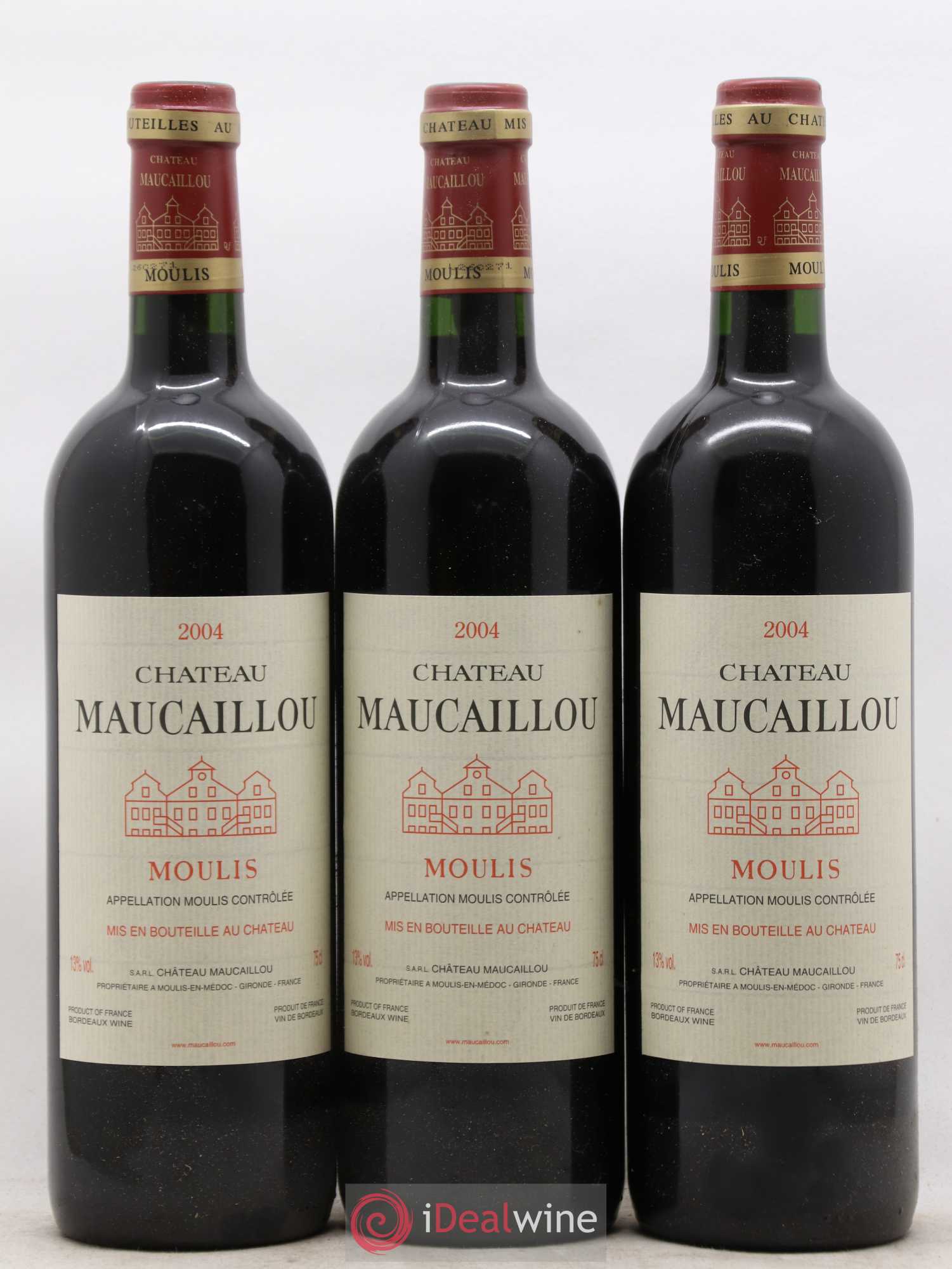 Château Maucaillou 2004 - Lot de 6 bouteilles - 2