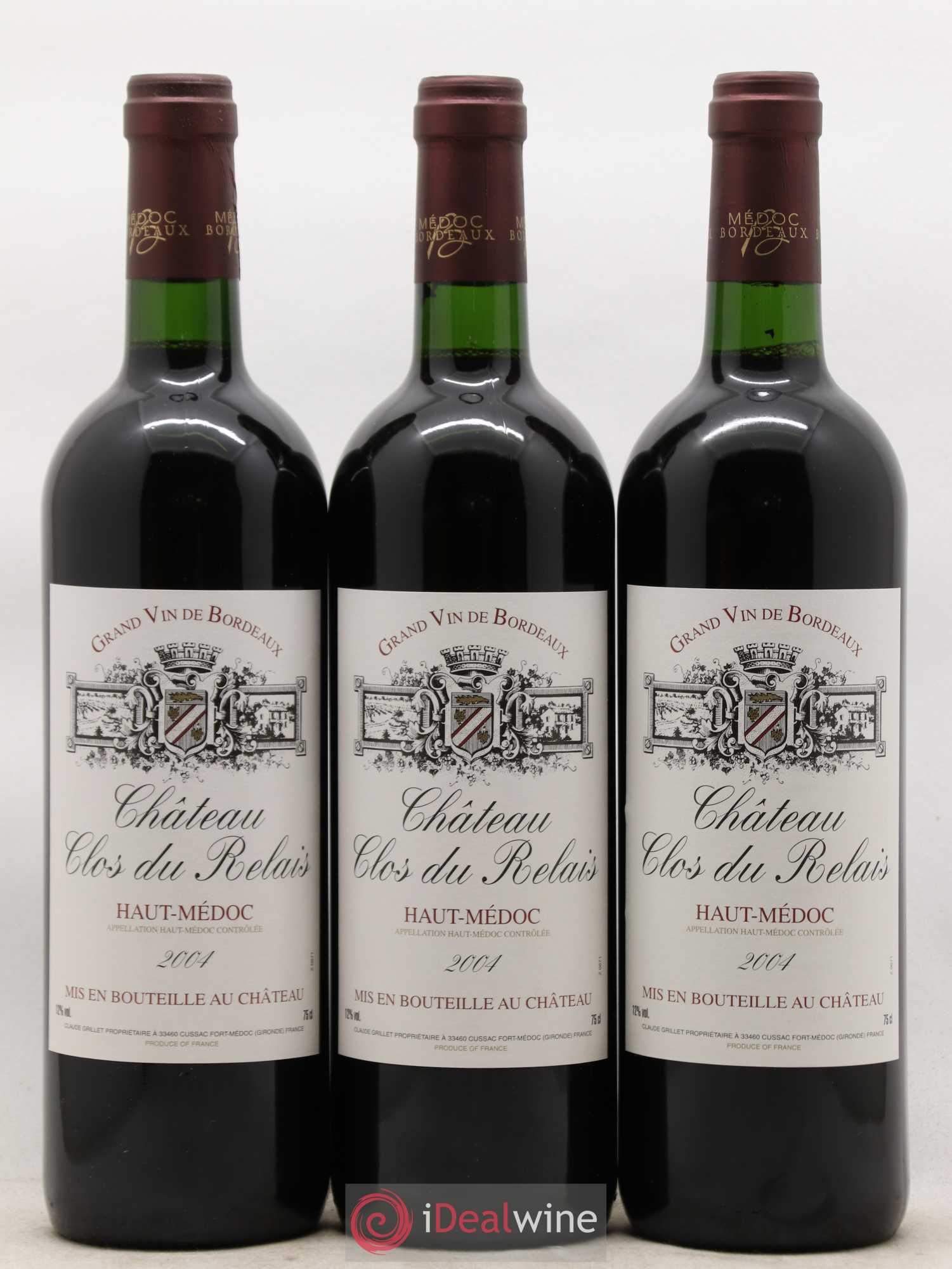 Haut Médoc Clos du Relais (sans prix de réserve) 2004 - Posten von 12 Flaschen - 3