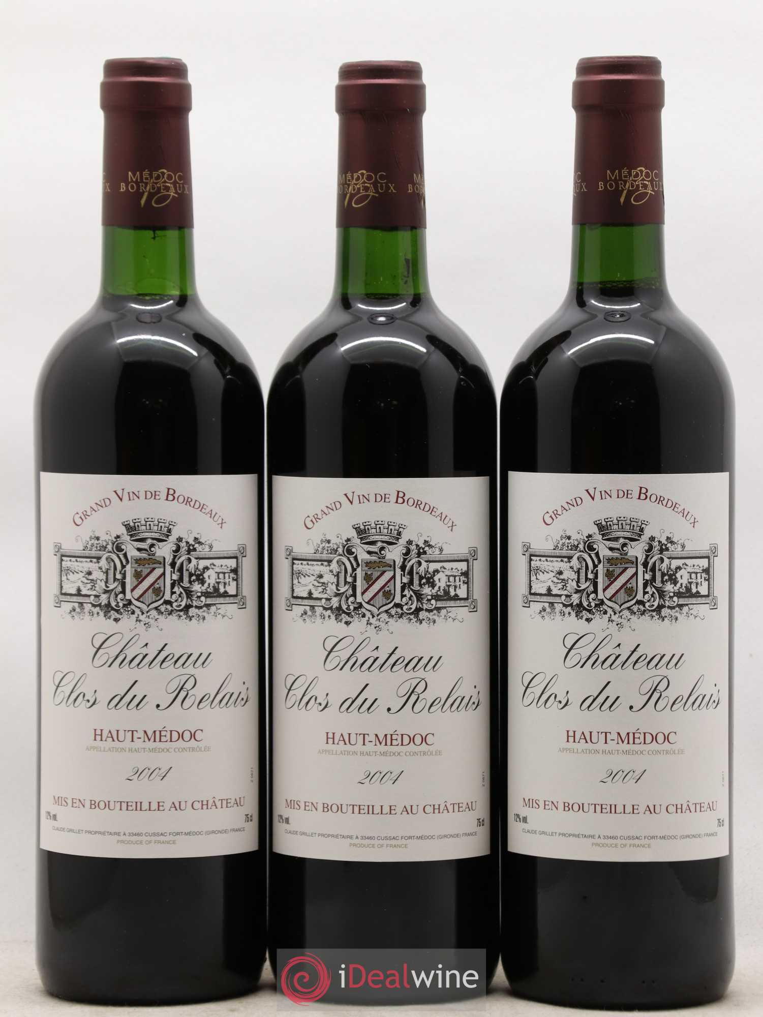 Haut Médoc Clos du Relais (sans prix de réserve) 2004 - Posten von 12 Flaschen - 4