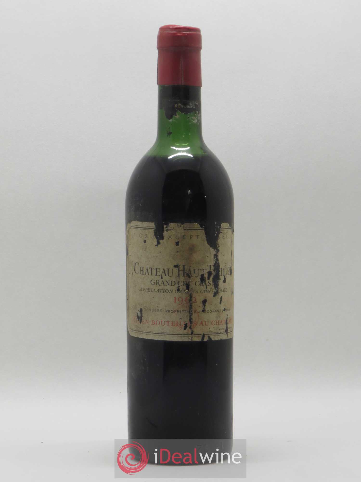 Château Haut-Bailly Cru Classé de Graves 1962 - Lot de 1 bouteille - 0
