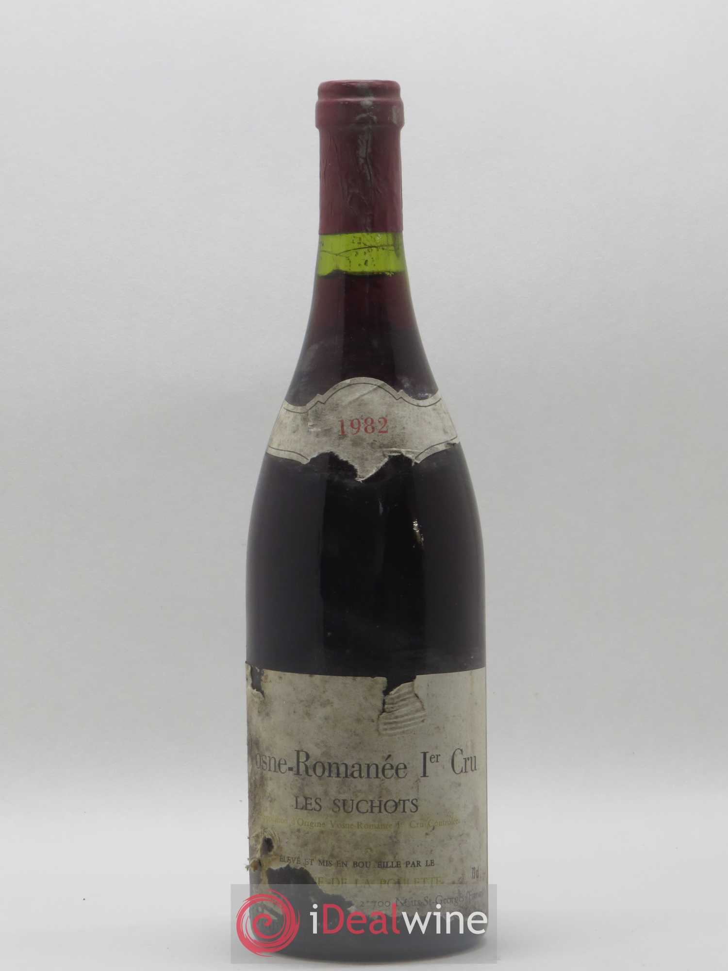Vosne-Romanée 1er Cru Les Suchots Domaine de La Poulette 1982 - Lot de 1 bouteille - 0