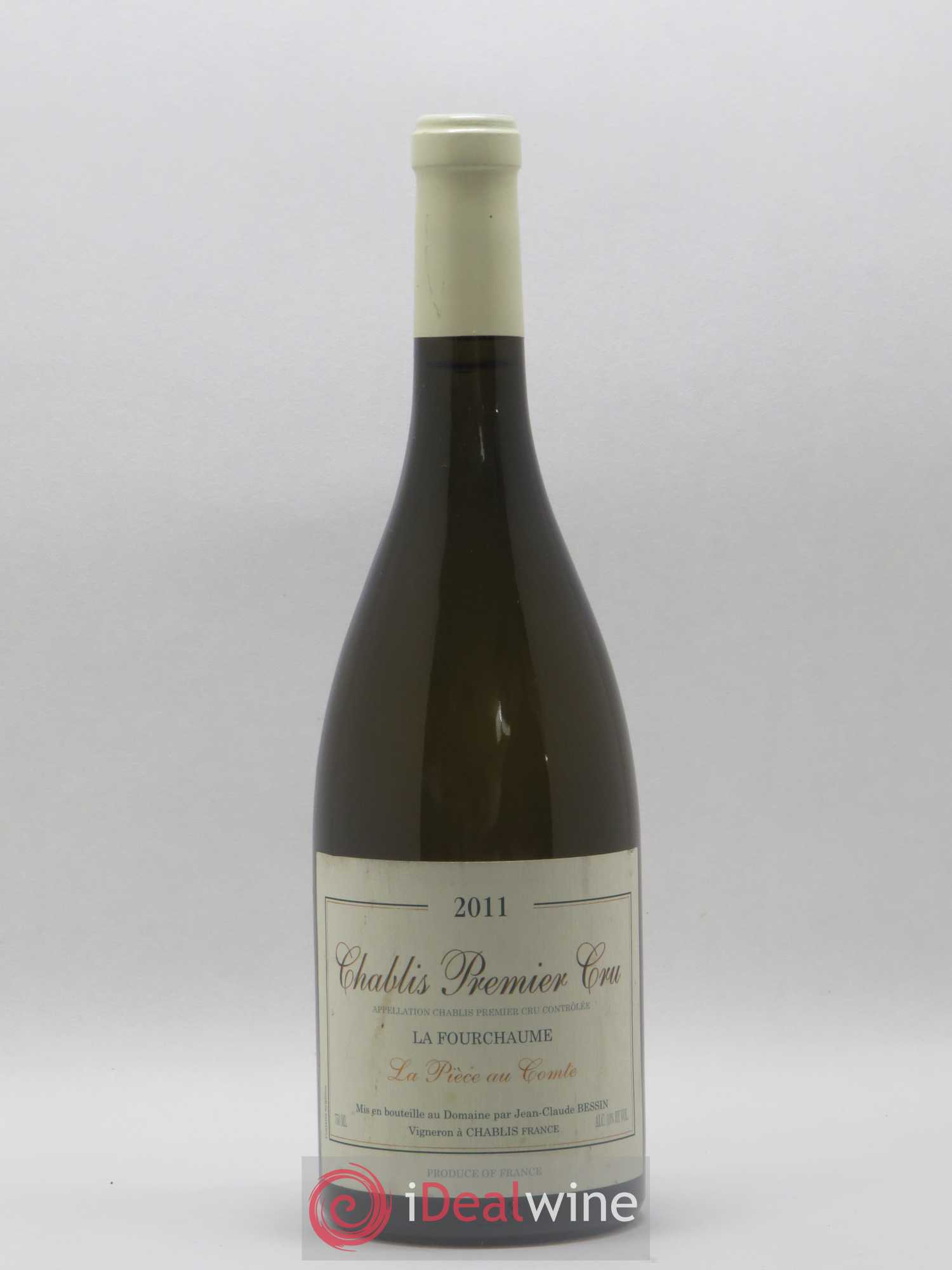 Chablis 1er Cru Fourchaume La Piece au Comte Jean Claude Bessin 2011 - Posten von 1 Flasche - 0