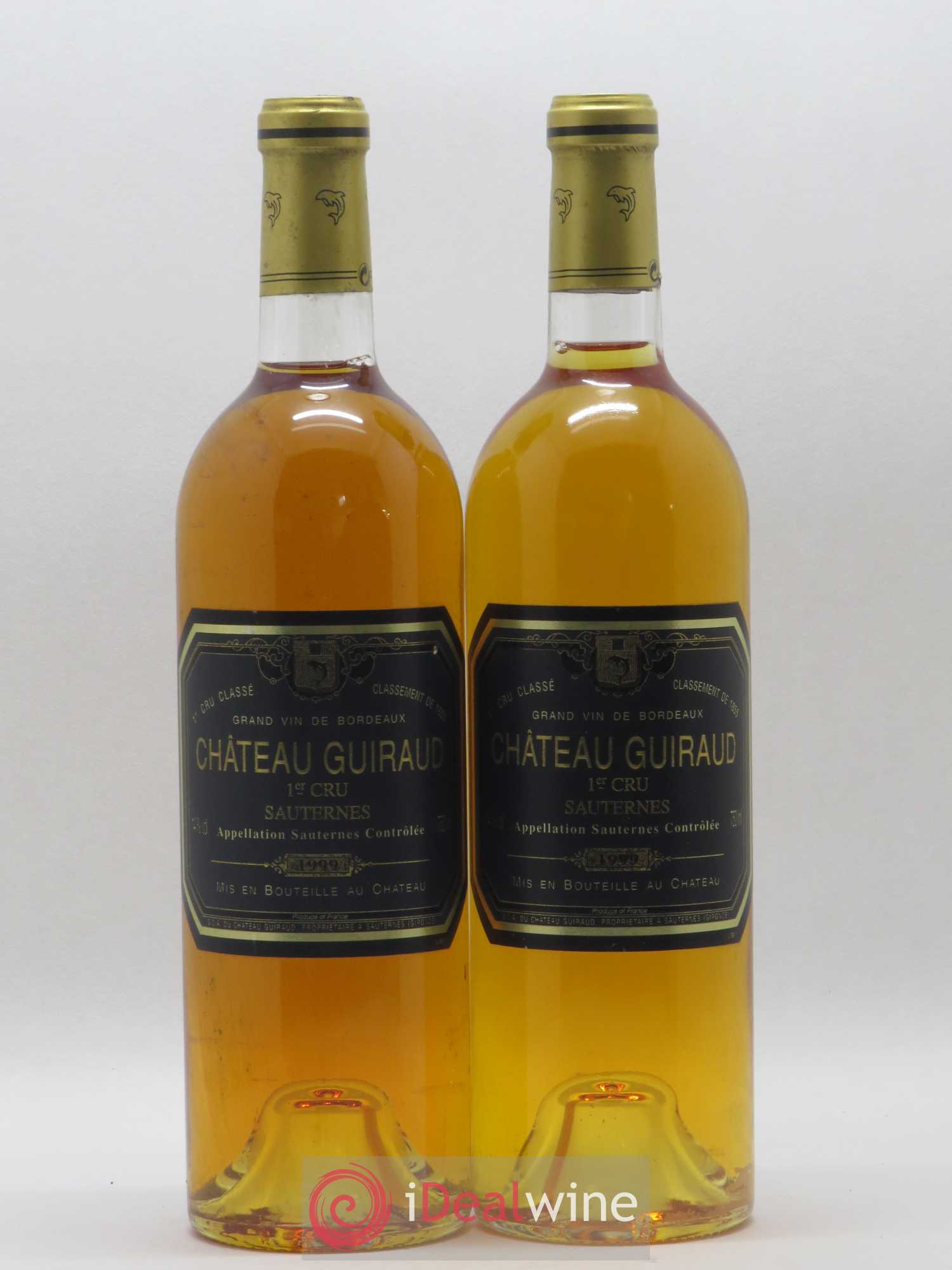 Château Guiraud 1er Grand Cru Classé 1999 - Lotto di 2 bottiglie - 0
