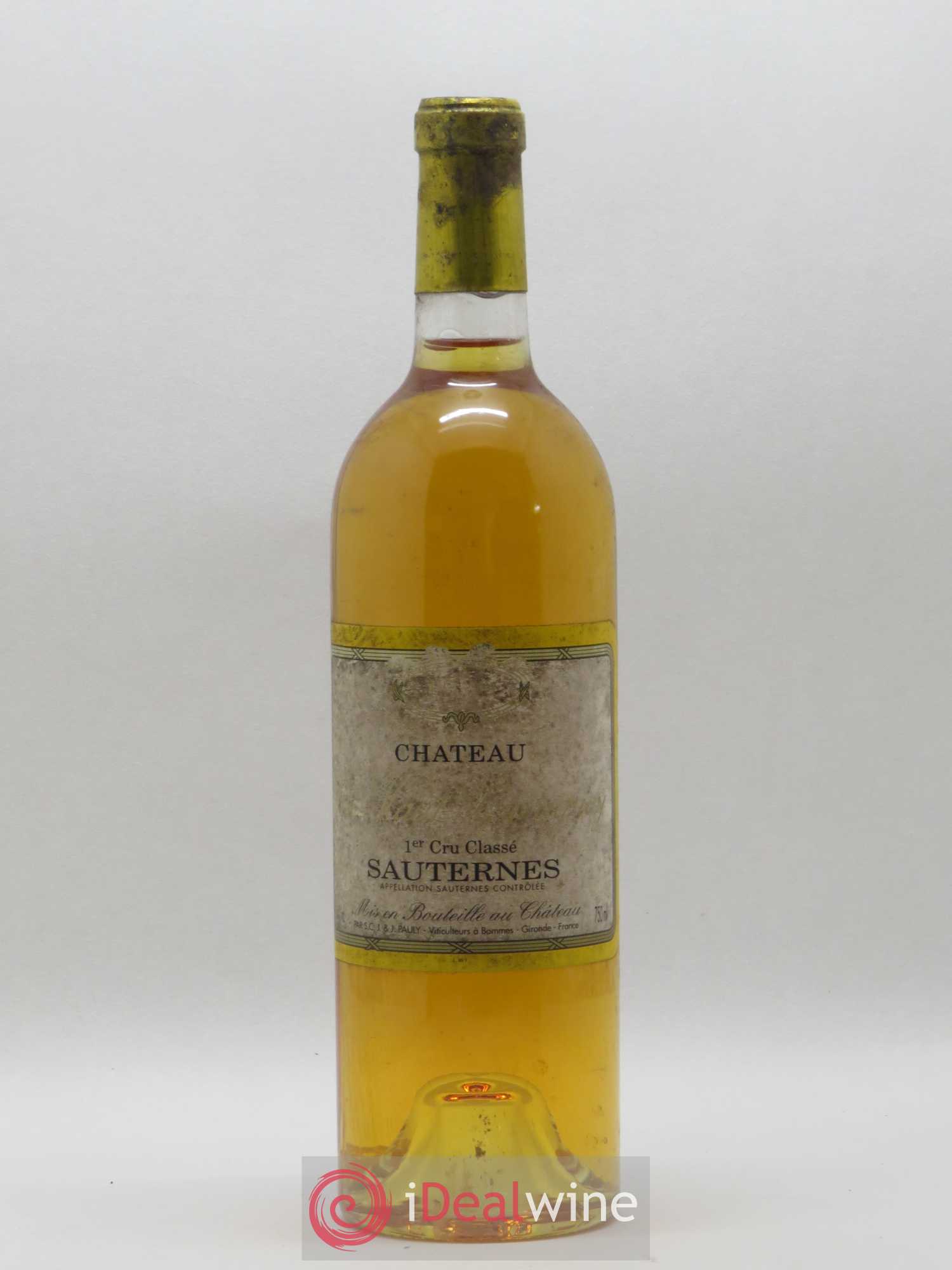 Sauternes Château Haut Peyraguet 1999 - Posten von 1 Flasche - 0