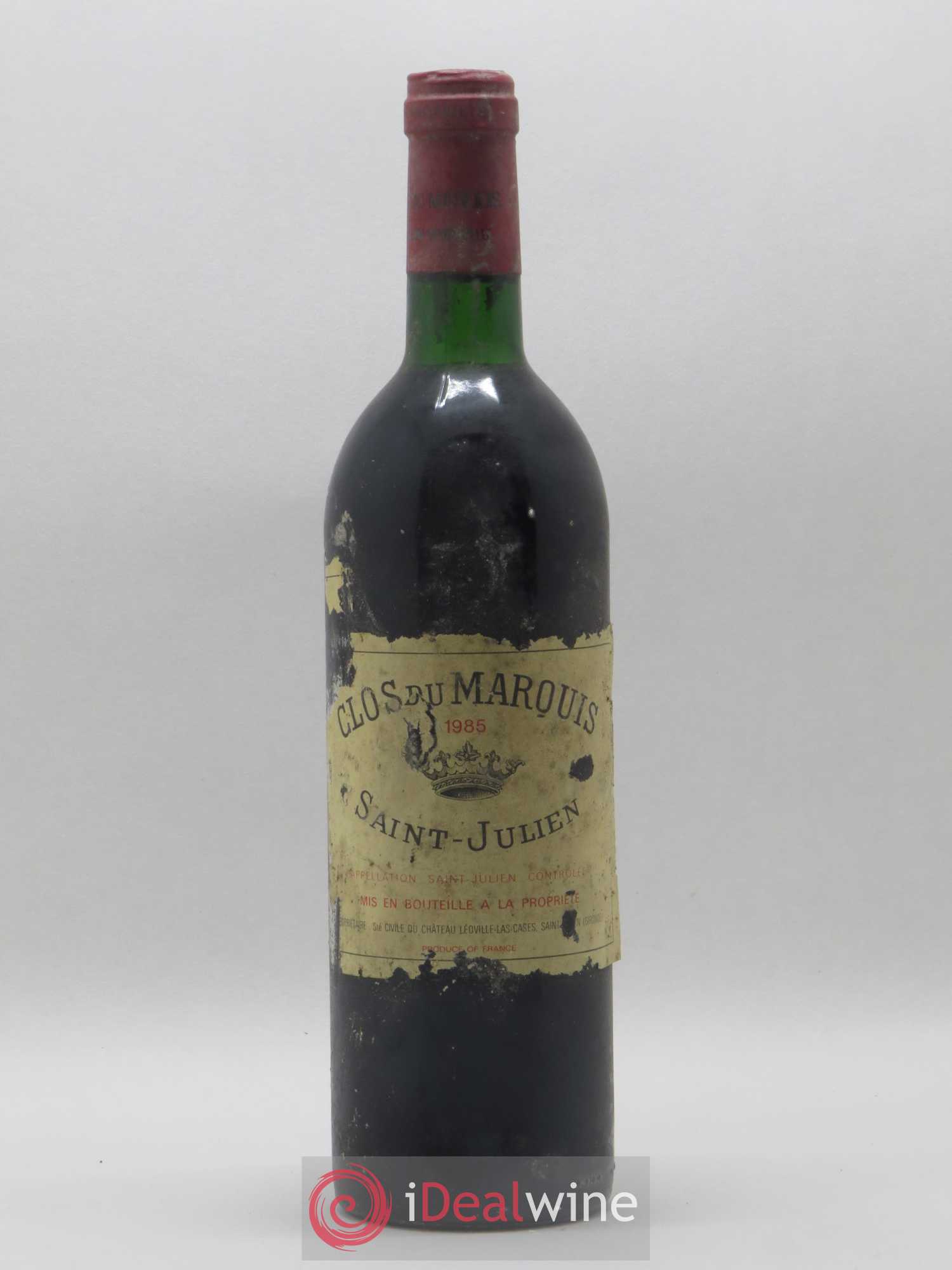 Clos du Marquis 1985 - Lot de 1 bouteille - 0