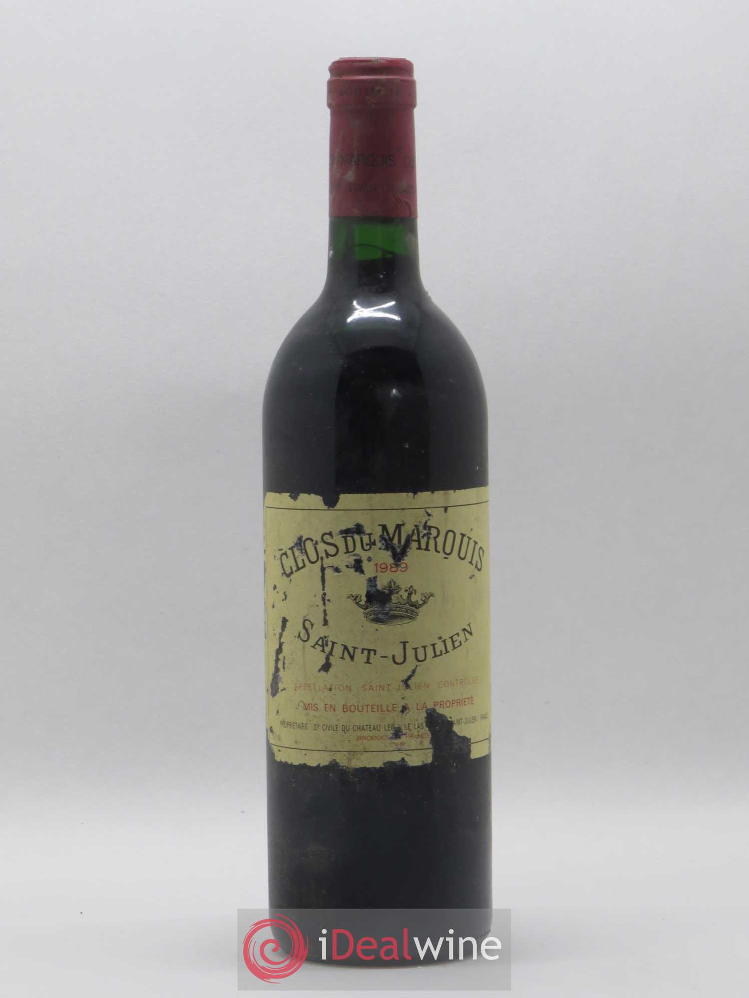 Clos du Marquis 1989 - Lot de 1 bouteille - 0