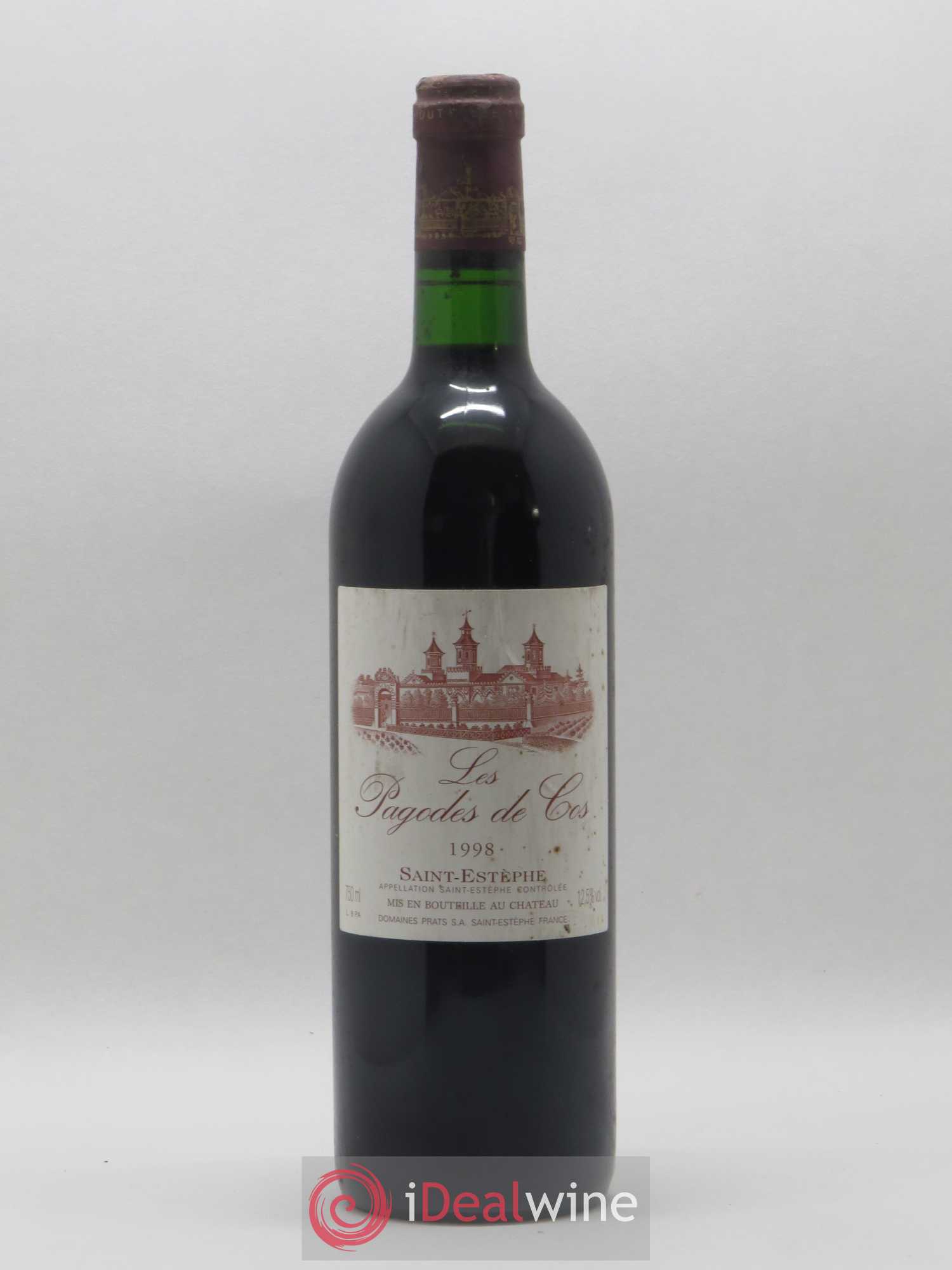 Les Pagodes de Cos Second Vin 1998 - Lot of 1 bottle - 0