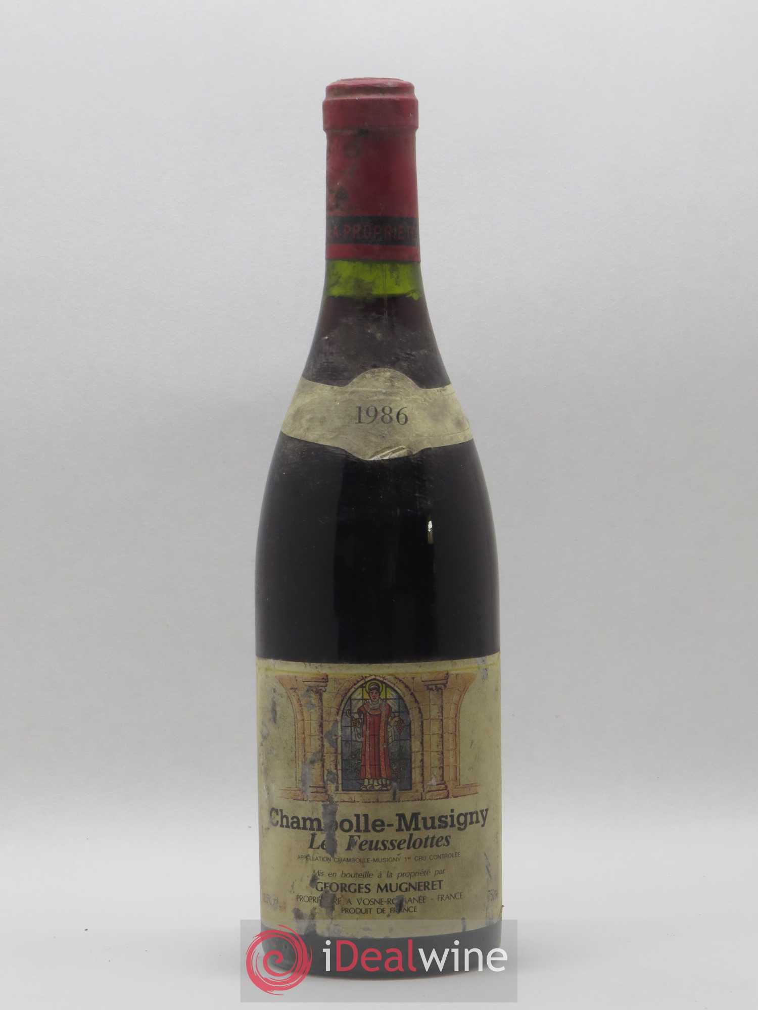 Chambolle-Musigny 1er Cru Les Feusselottes Georges Mugneret (Domaine) 1986 - Lot de 1 bouteille - 0