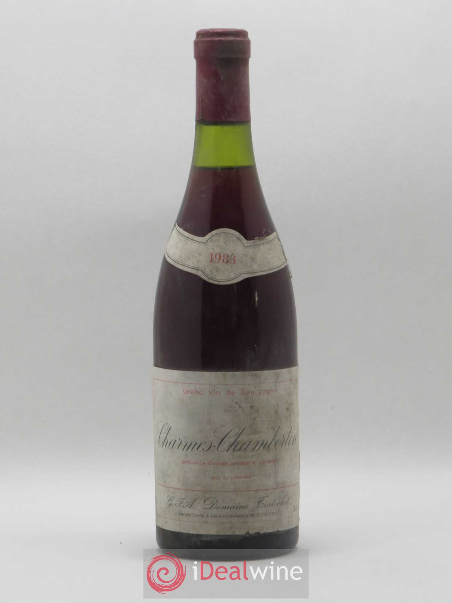 Charmes-Chambertin Grand Cru Tortechot 1983 - Lot de 1 bouteille - 0