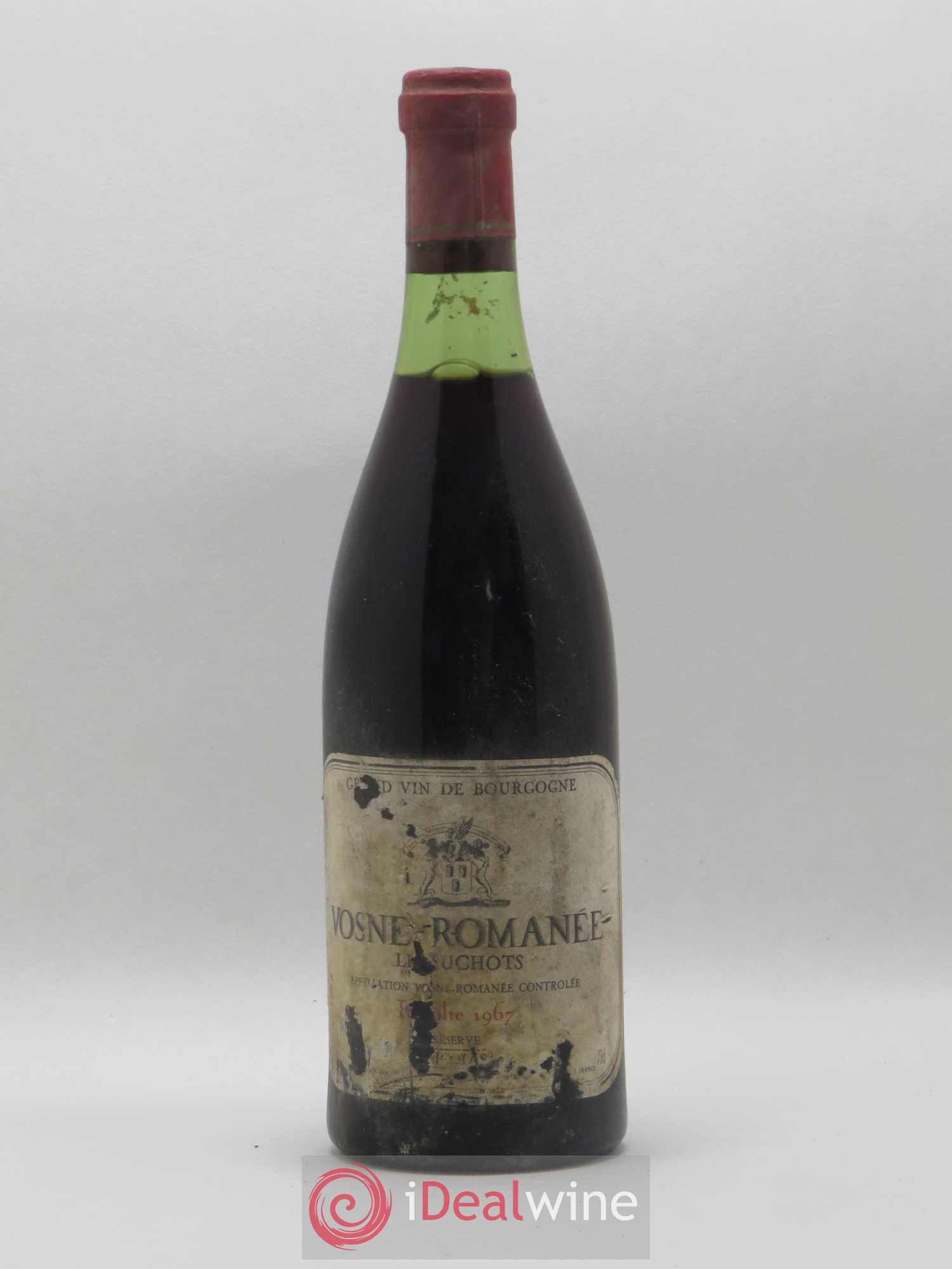Vosne-Romanée 1er Cru Les Suchots Nicolas 1967 - Lot de 1 bouteille - 0