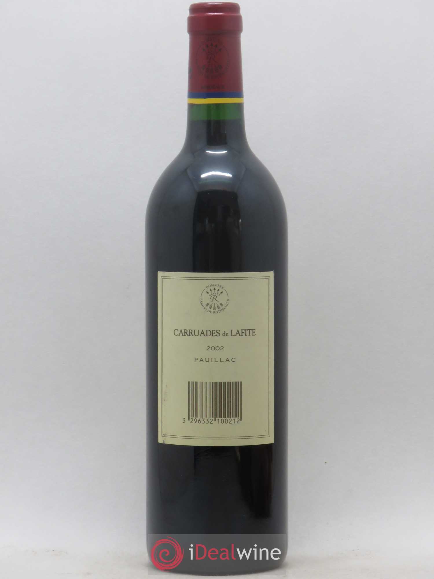 Carruades de Lafite Rothschild Second Vin 2002 - Lot de 1 bouteille - 1