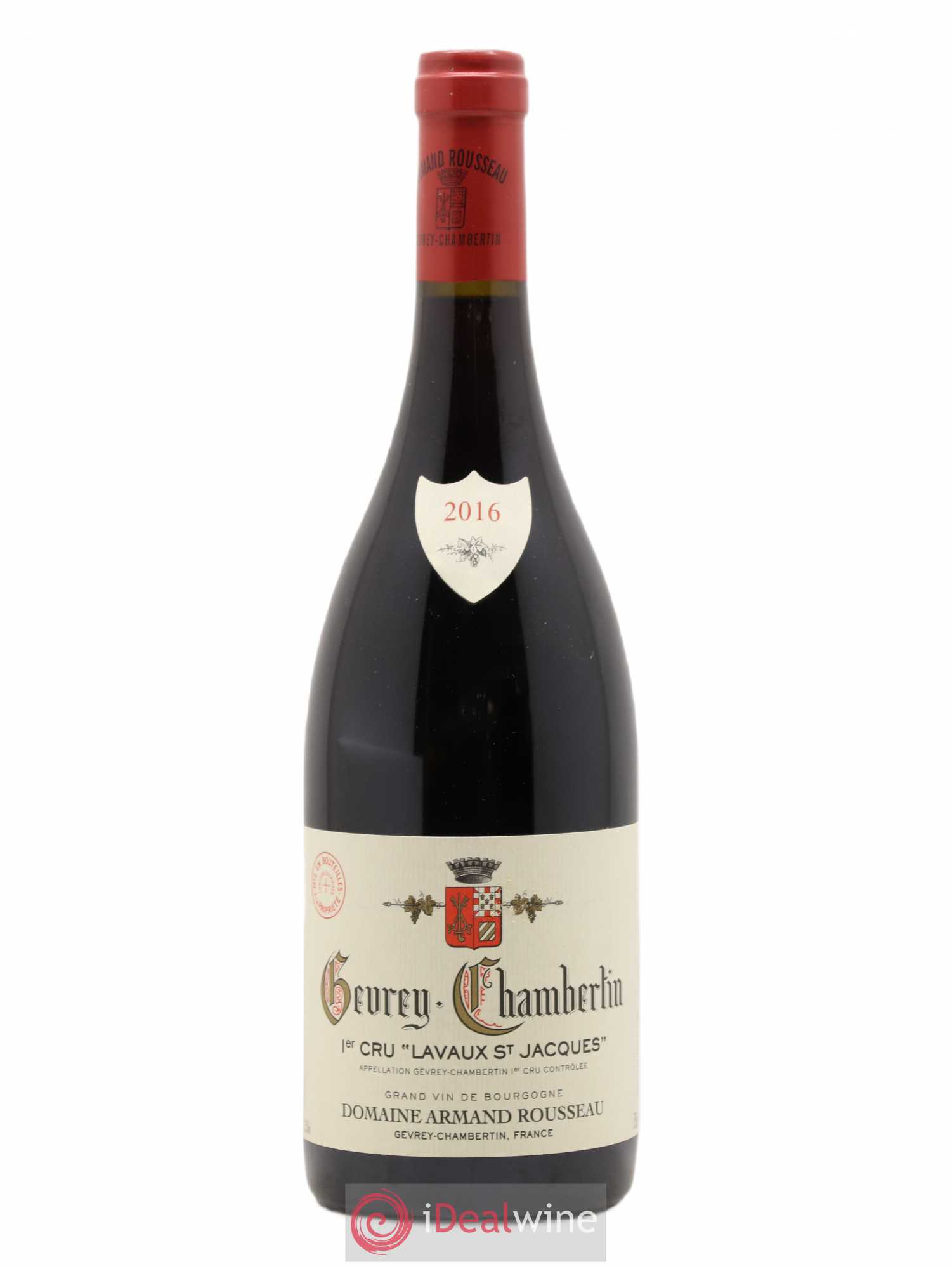 Gevrey-Chambertin 1er Cru Lavaux Saint Jacques Armand Rousseau (Domaine) 2016 - Lot de 1 bouteille - 0
