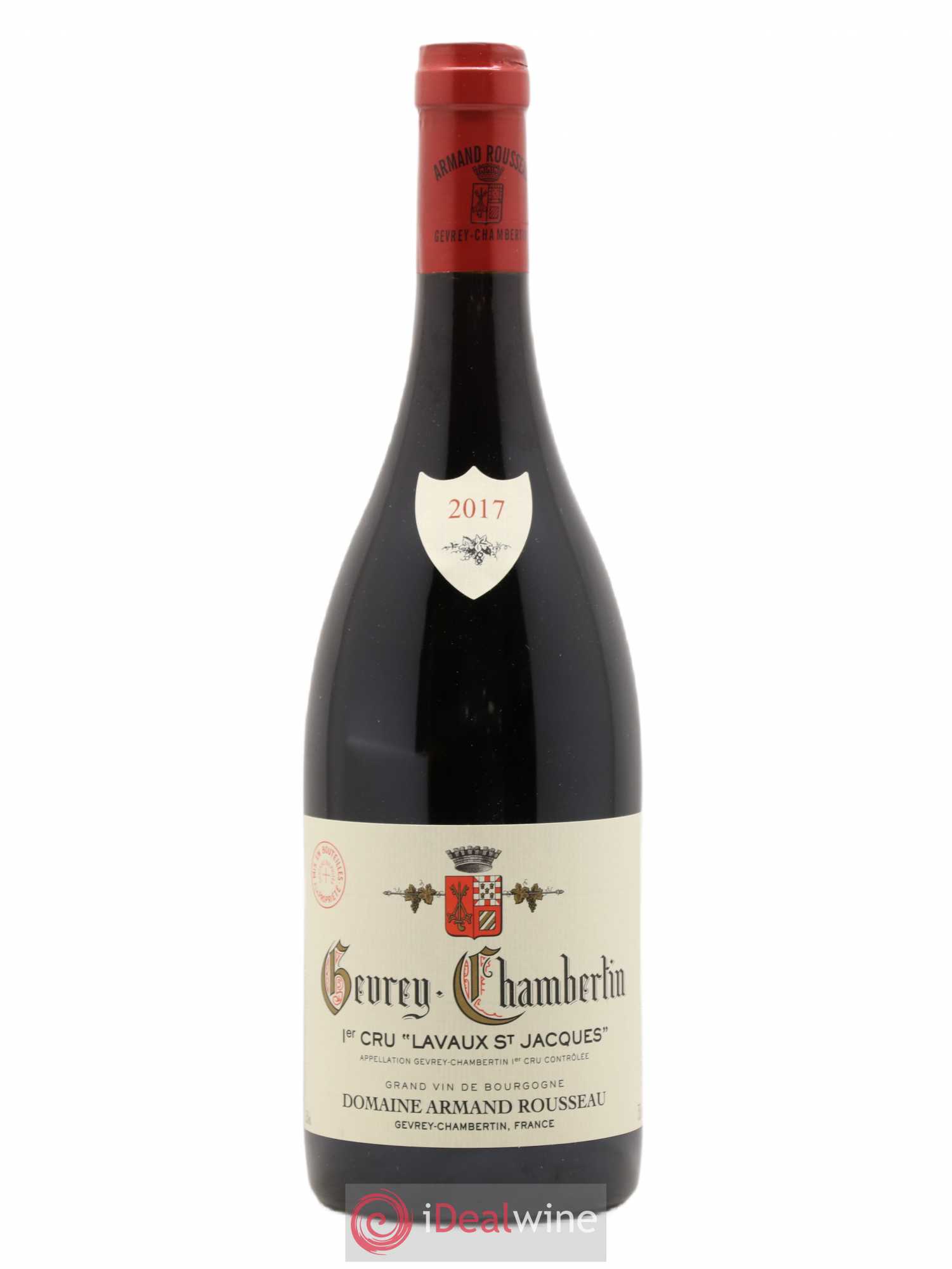 Gevrey-Chambertin 1er Cru Lavaux Saint Jacques Armand Rousseau (Domaine) 2017 - Lot de 1 bouteille - 0