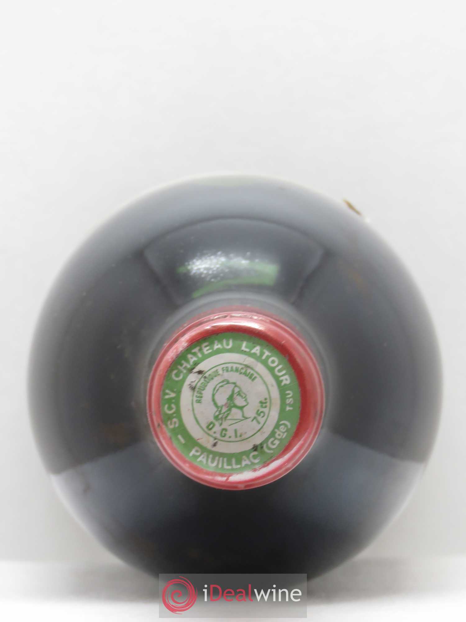 Château Latour 1er Grand Cru Classé 1979 - Lot de 1 bouteille - 1