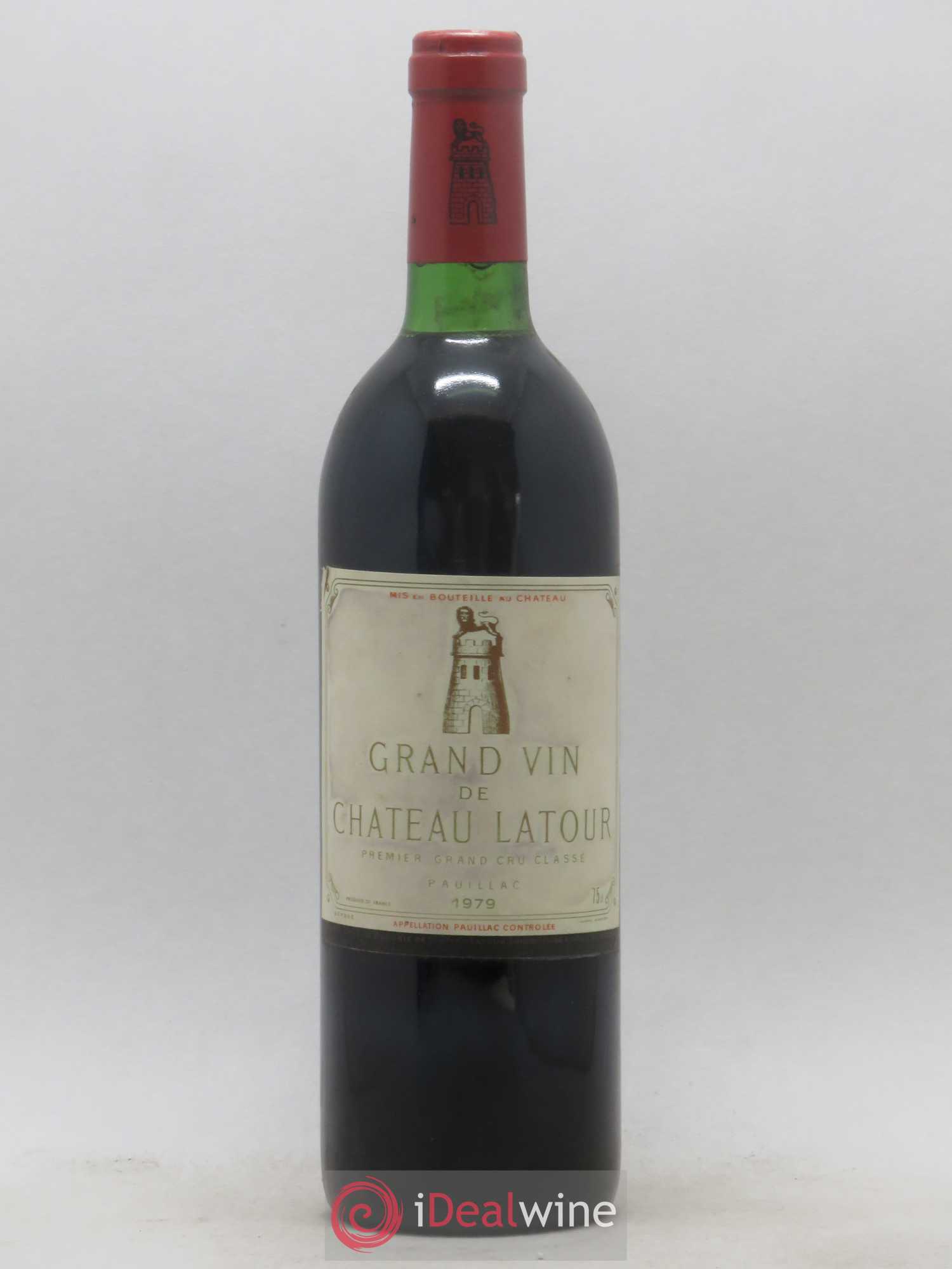 Château Latour 1er Grand Cru Classé 1979 - Lot de 1 bouteille - 0