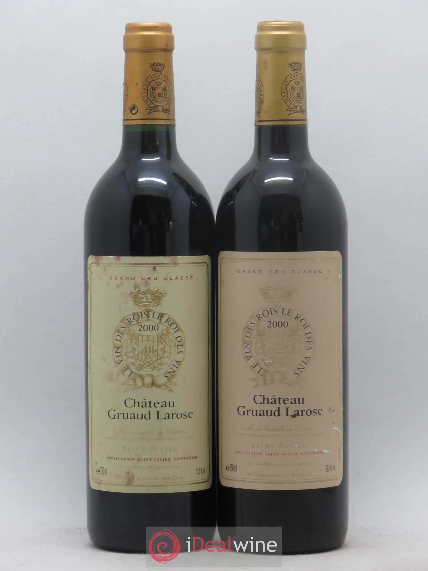 Château Gruaud Larose 2ème Grand Cru Classé 2000 - Lot de 2 bouteilles - 0