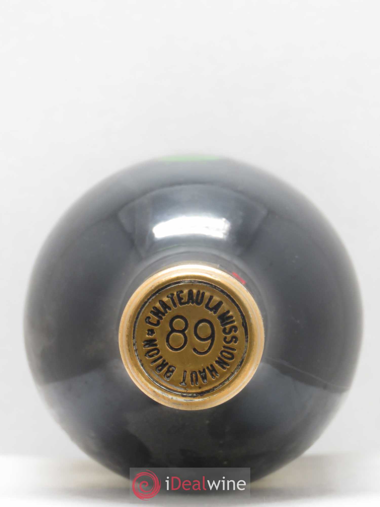 Château la Mission Haut-Brion Cru Classé de Graves 1989 - Lot de 2 bouteilles - 2