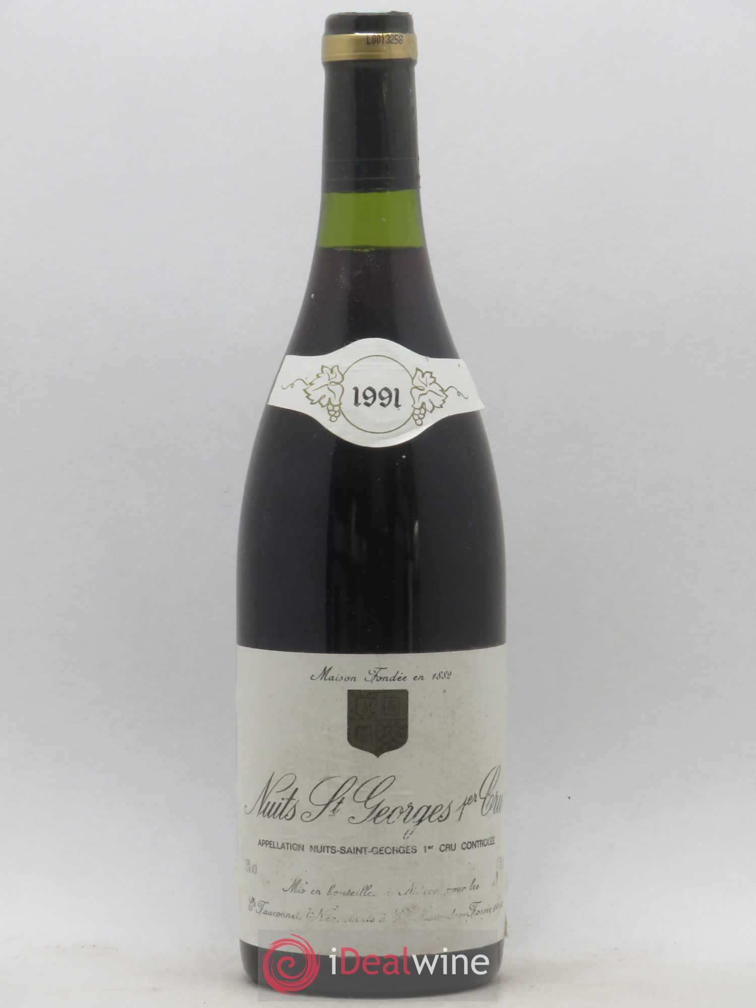 Nuits-Saint-Georges 1er Cru Fauconnet Négociant 1991 - Lot de 1 bouteille - 0